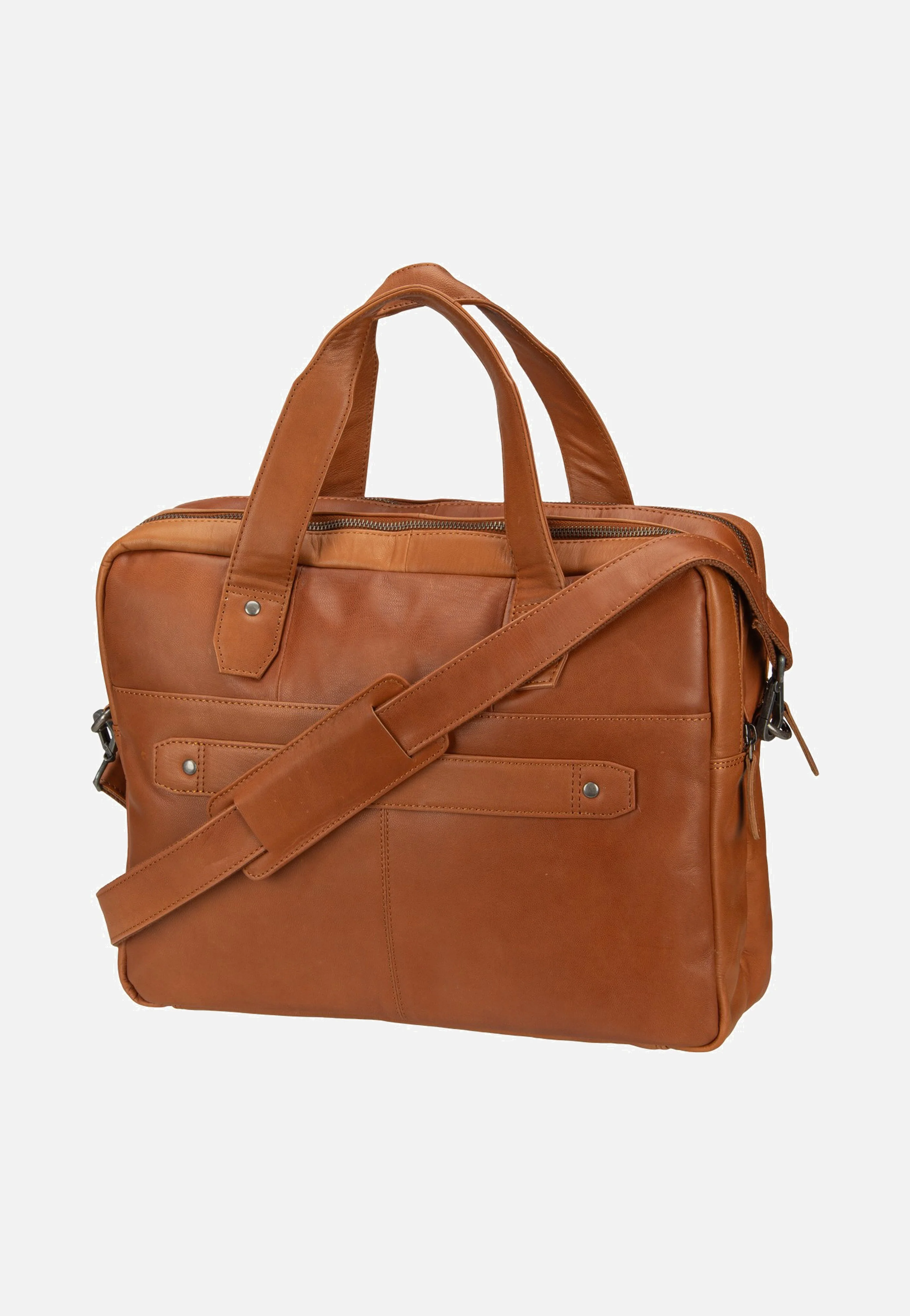 Fiorentina Business Mappe Tan - Messenger Bag - Image 3