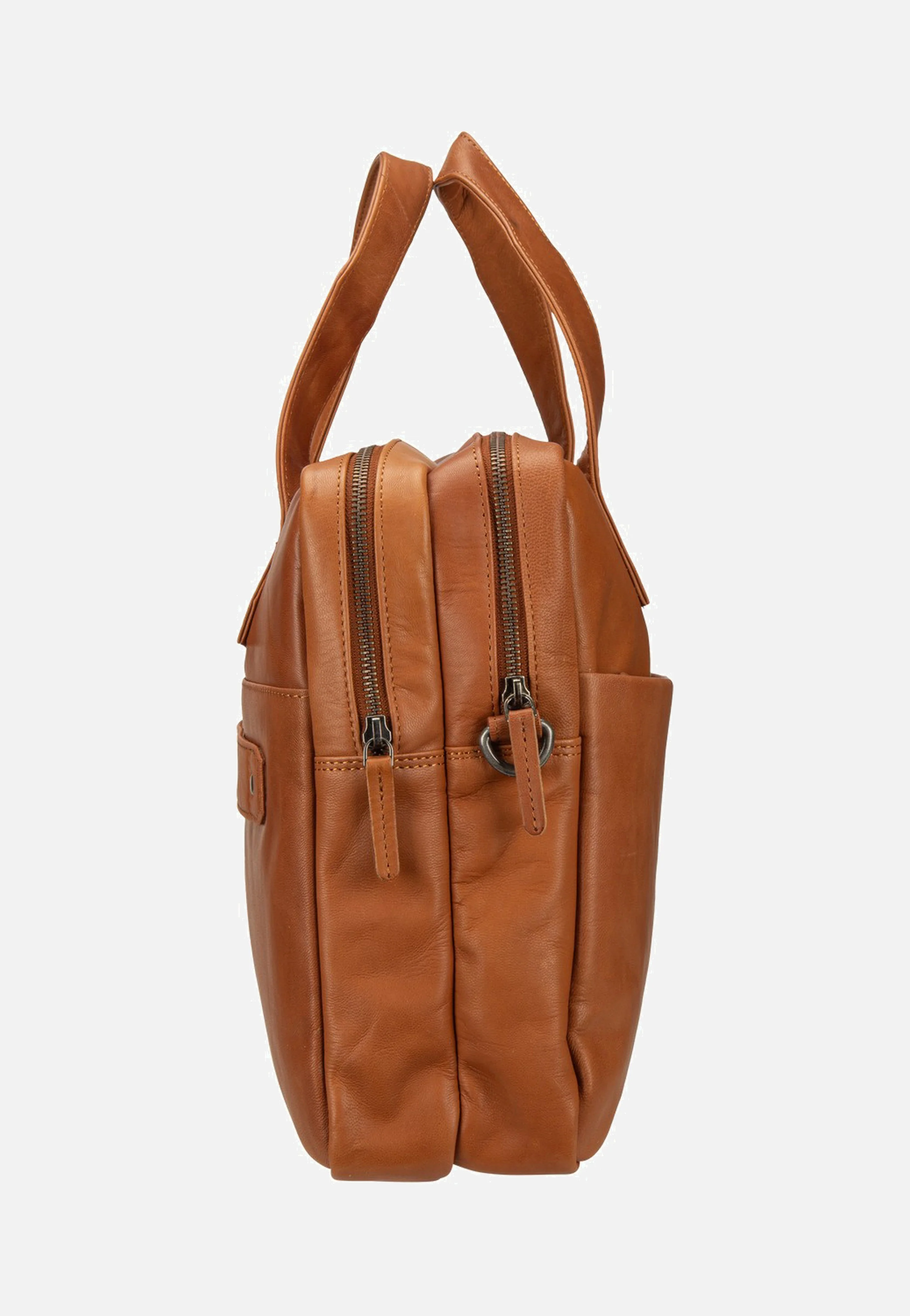 Fiorentina Business Mappe Tan - Messenger Bag - Image 4
