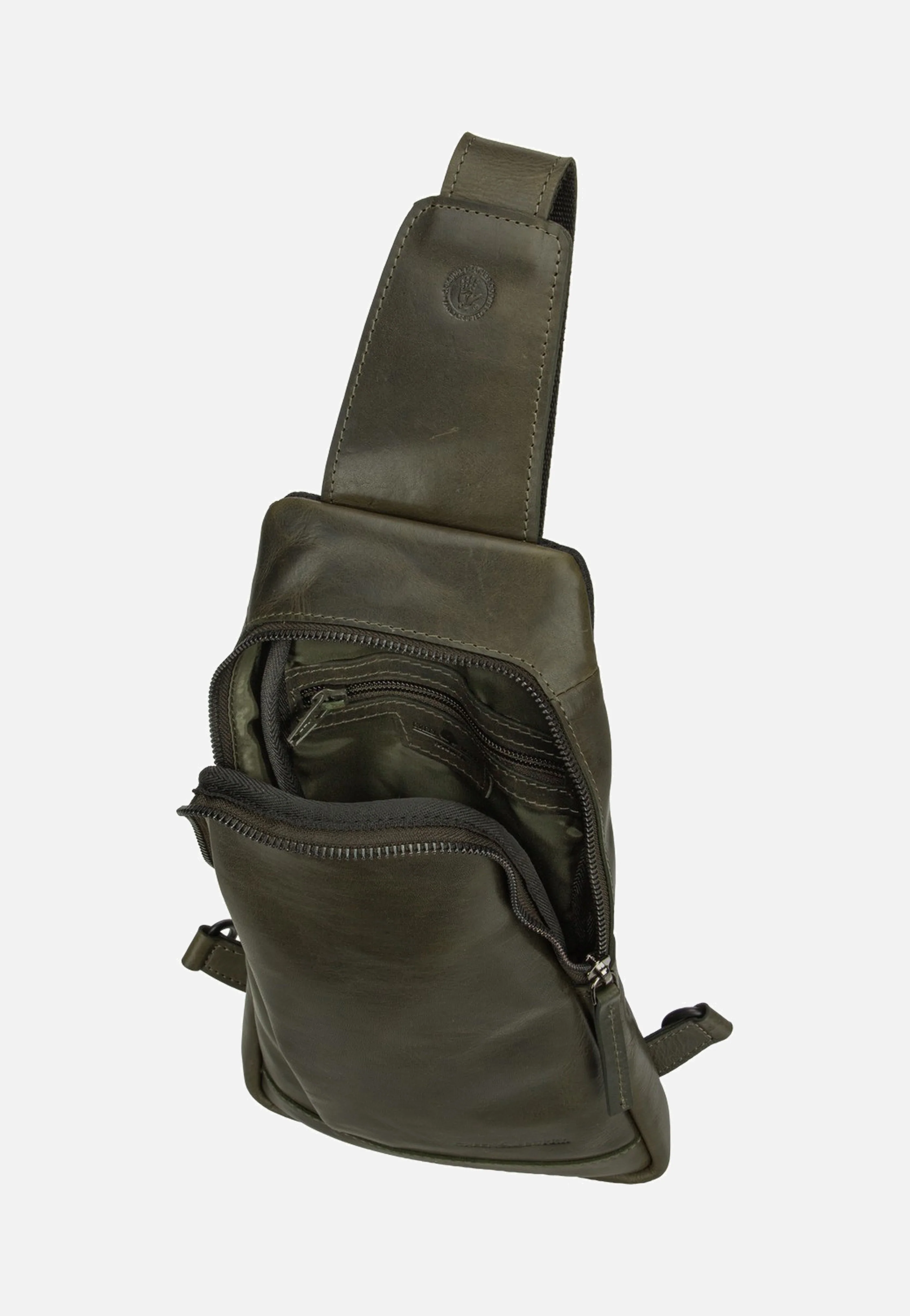 Newport Crossover-Bag British Green - Sling Bag - Image 5
