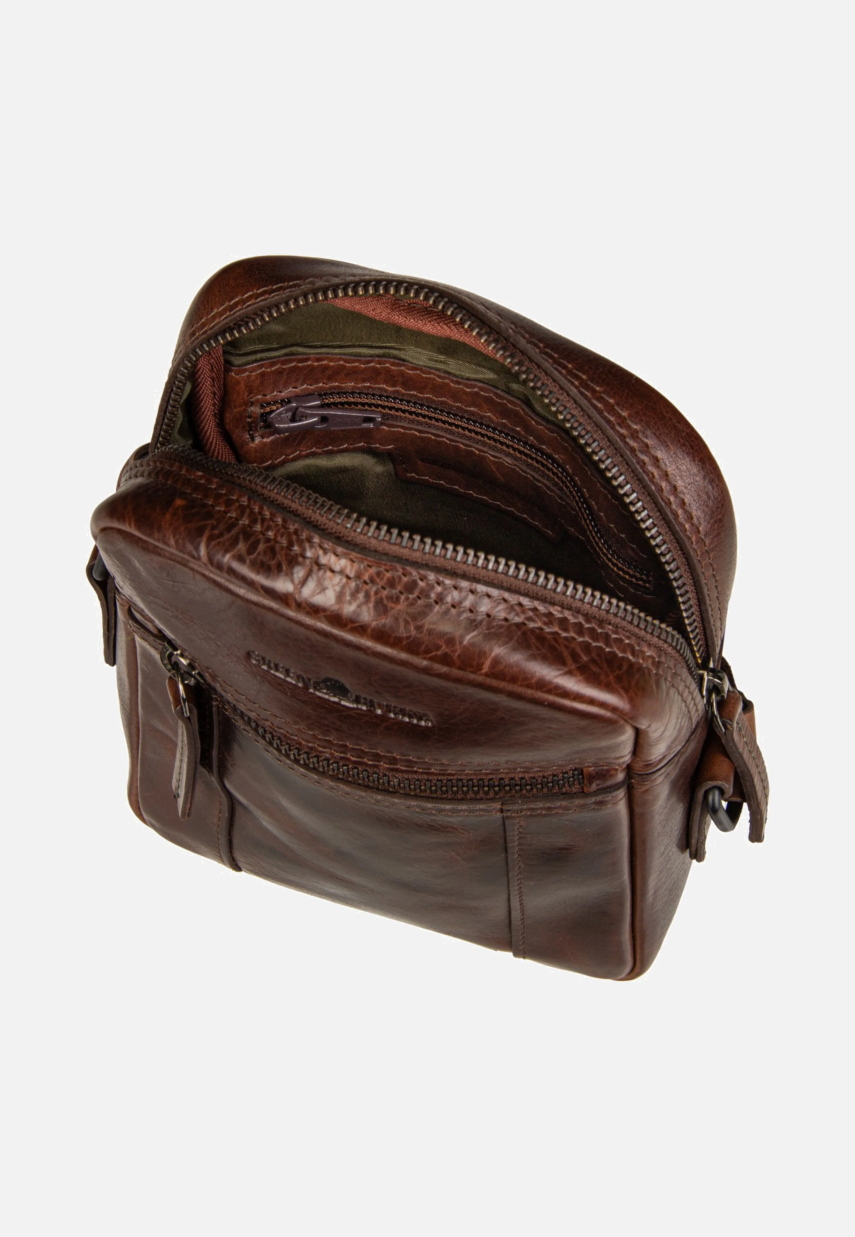 Newport Travel Umhänger Small Coffee - Crossbody Bag - Image 5