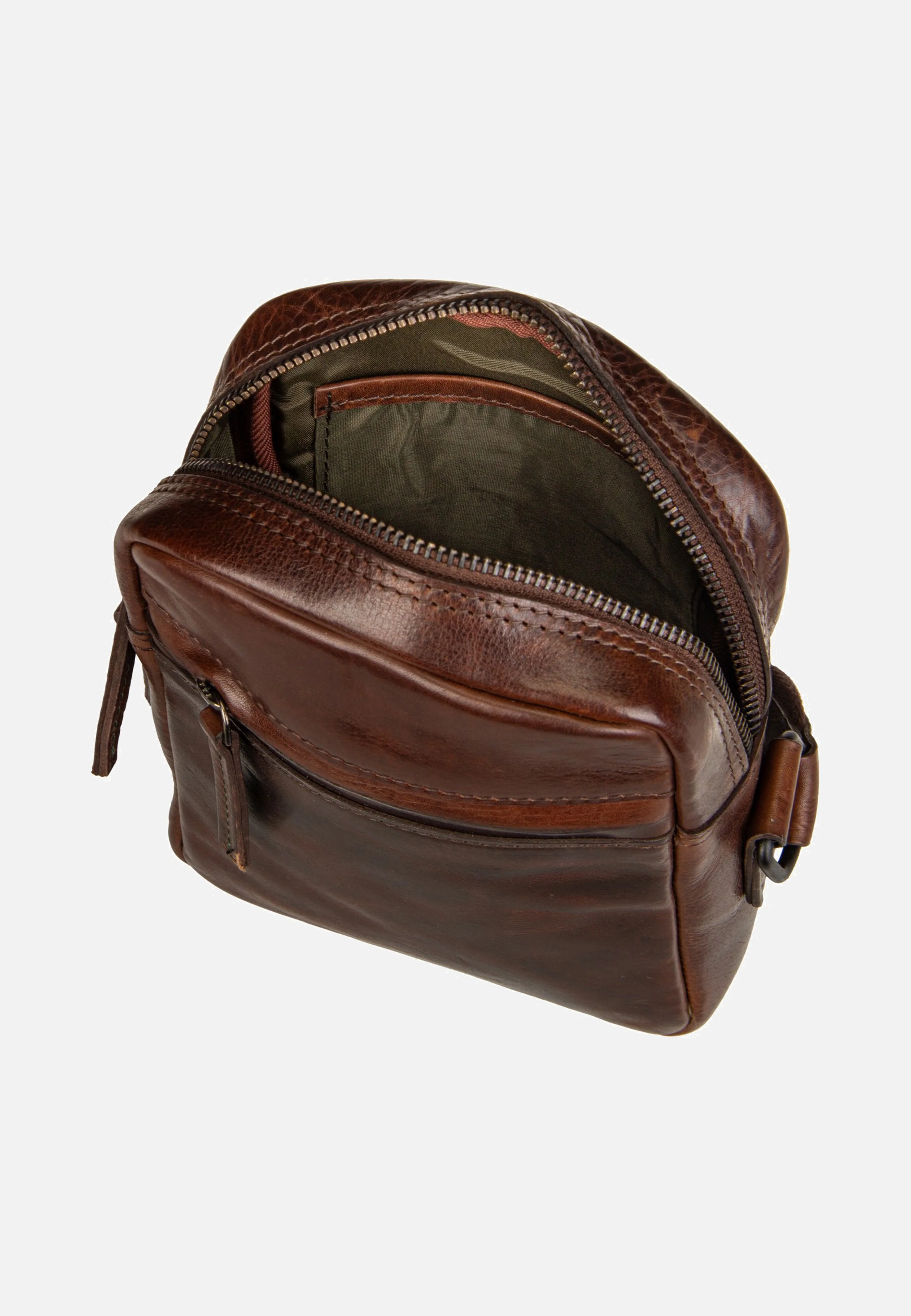 Newport Travel Umhänger Small Coffee - Crossbody Bag - Image 6