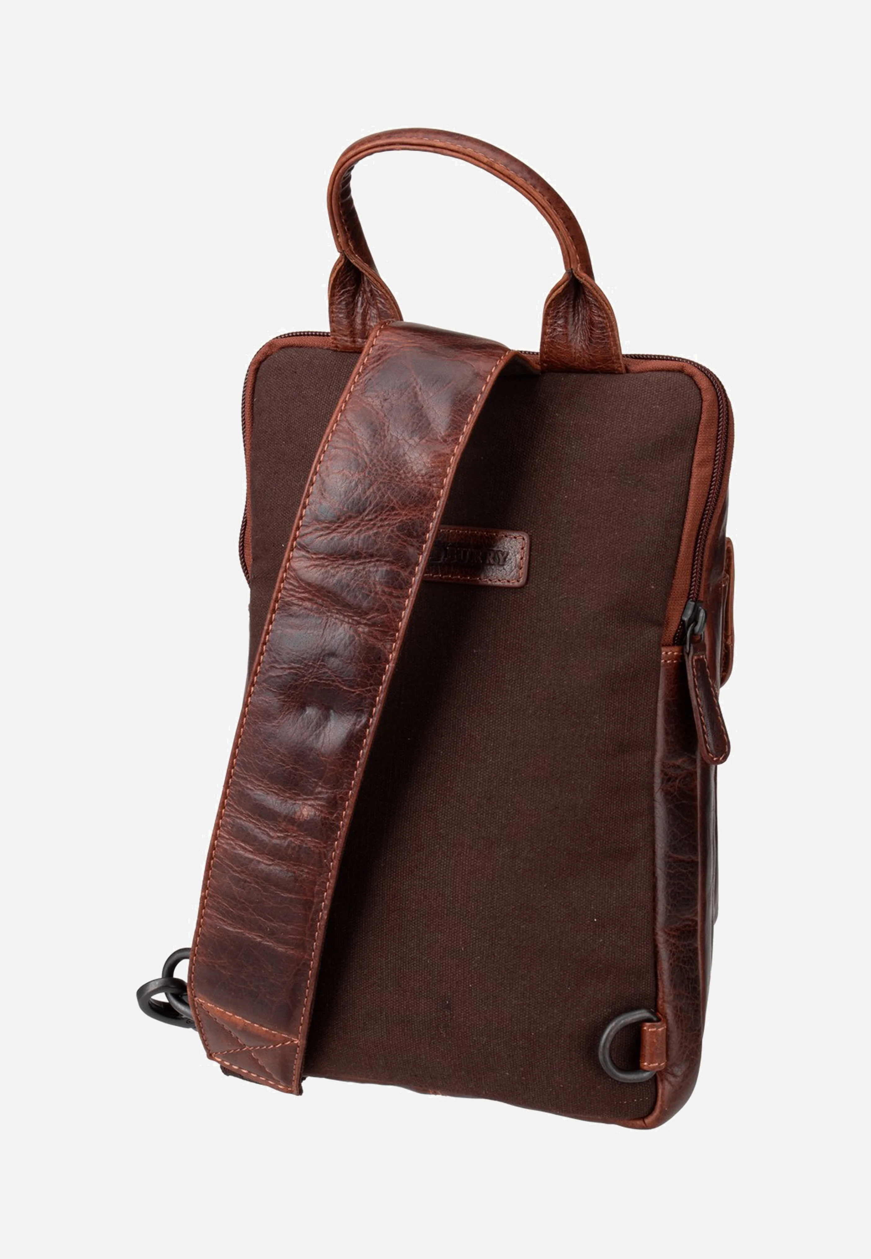 Rugged Body-Crossover Bag I Teak Brown - Crossbody Bag - Image 4