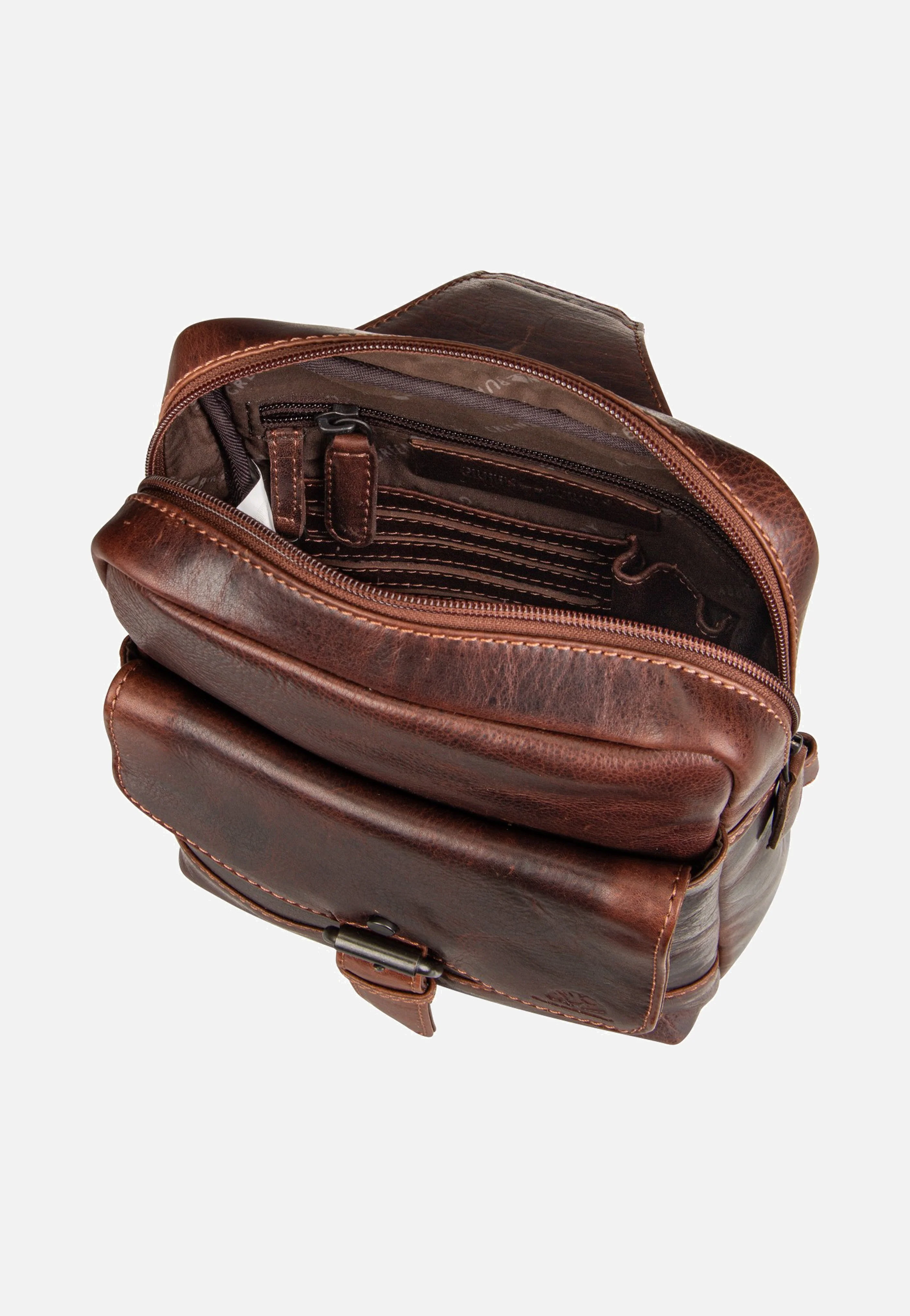 Rugged Body-Crossover Bag III Teak Brown - Sling Bag - Image 5