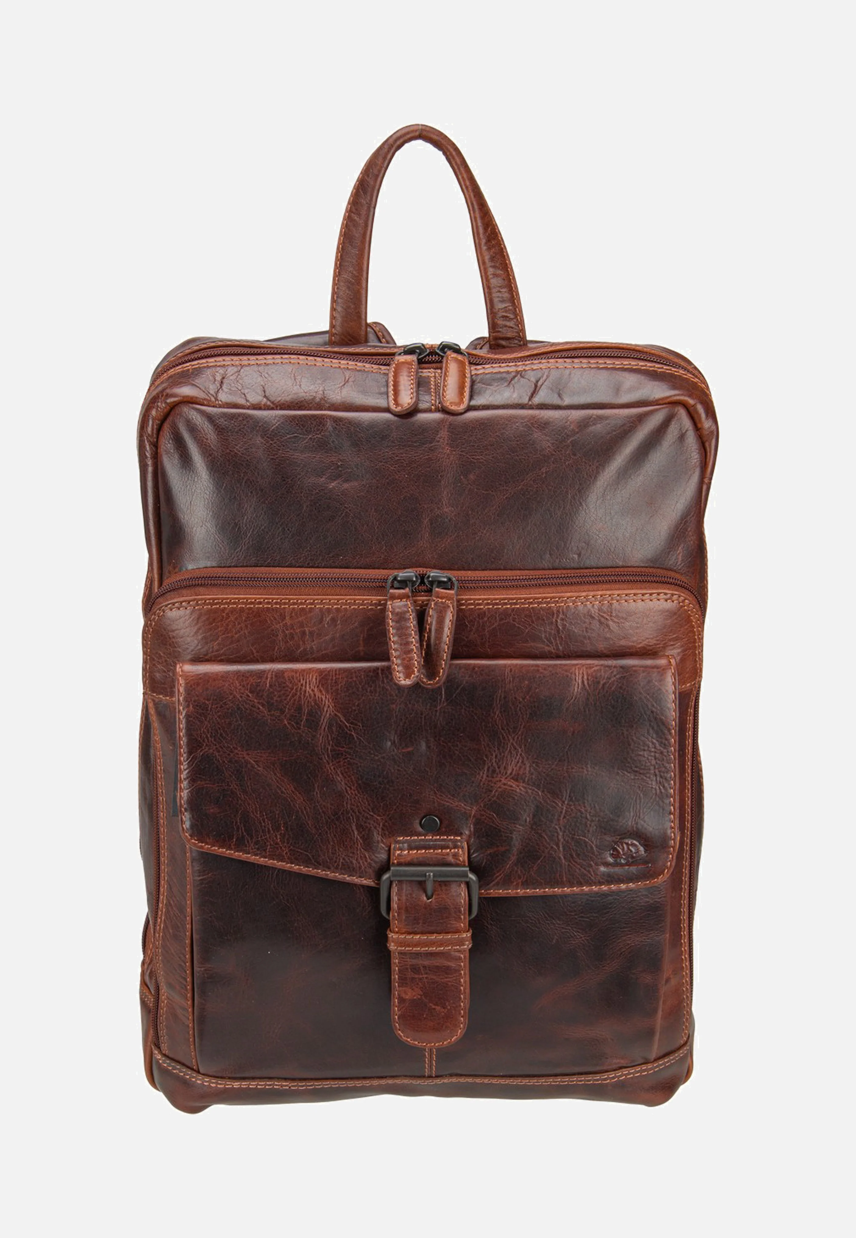 Rugged Business Teak Brown - Rucksack - Image 2