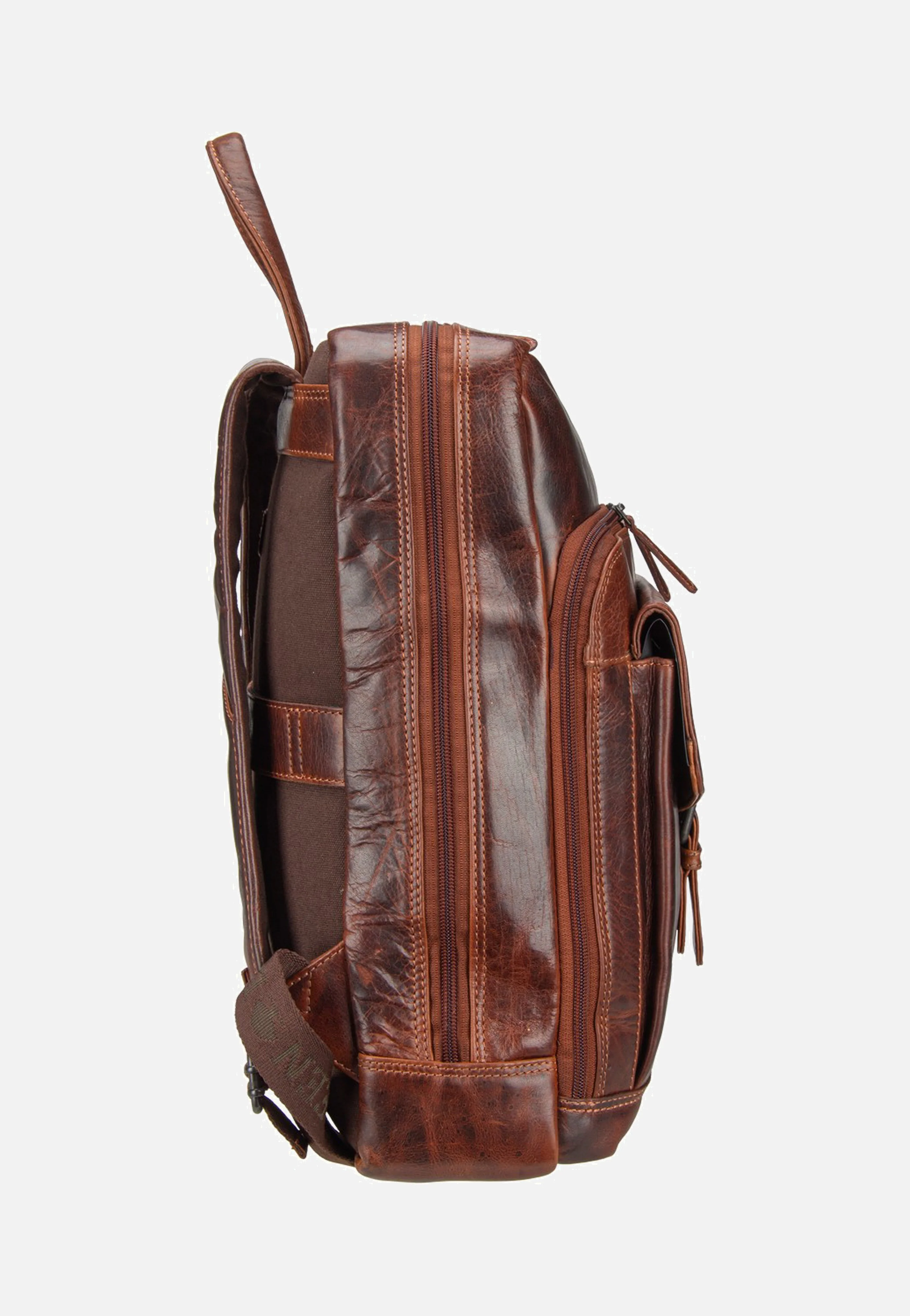 Rugged Business Teak Brown - Rucksack - Image 3