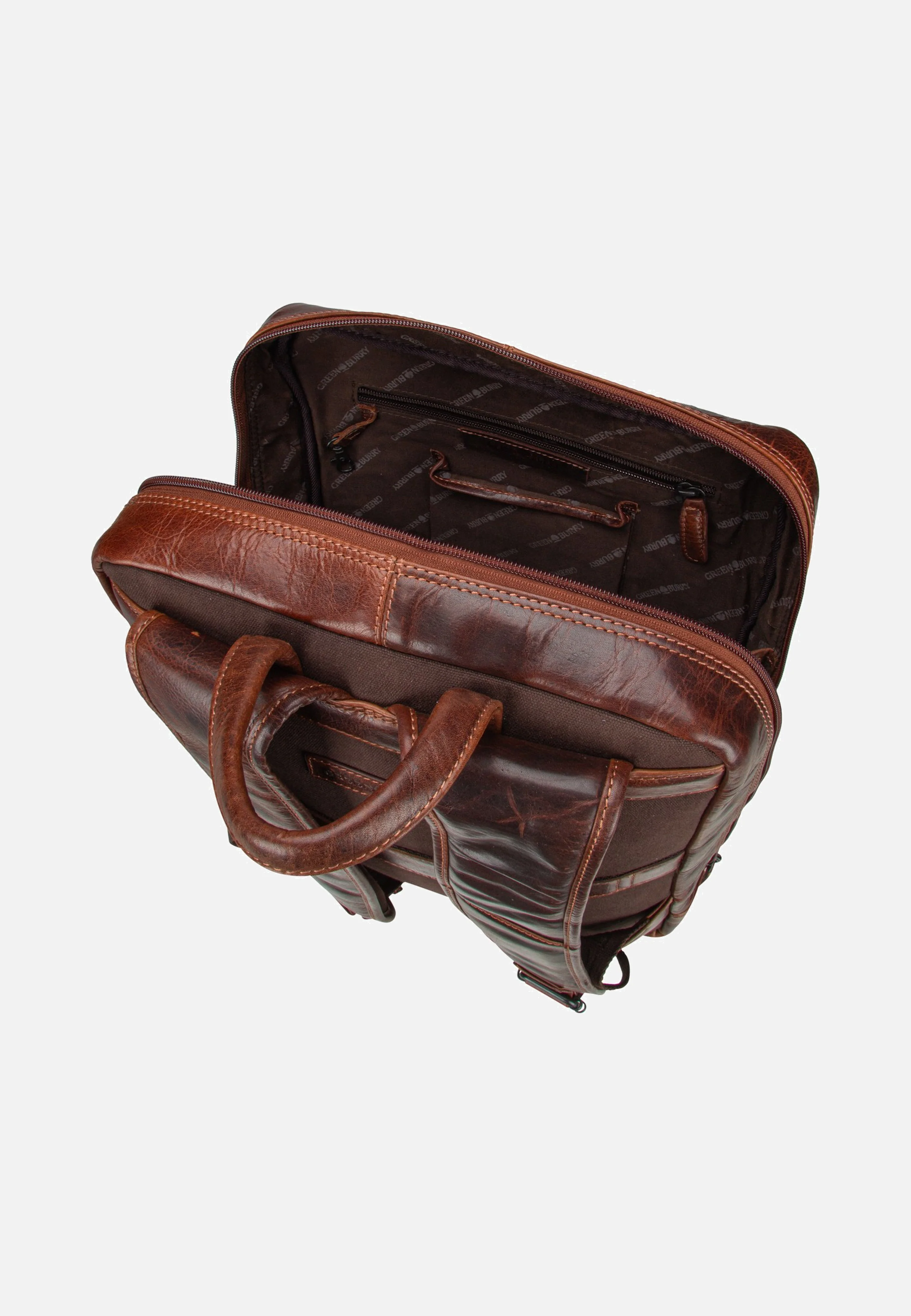 Rugged Business Teak Brown - Rucksack - Image 7