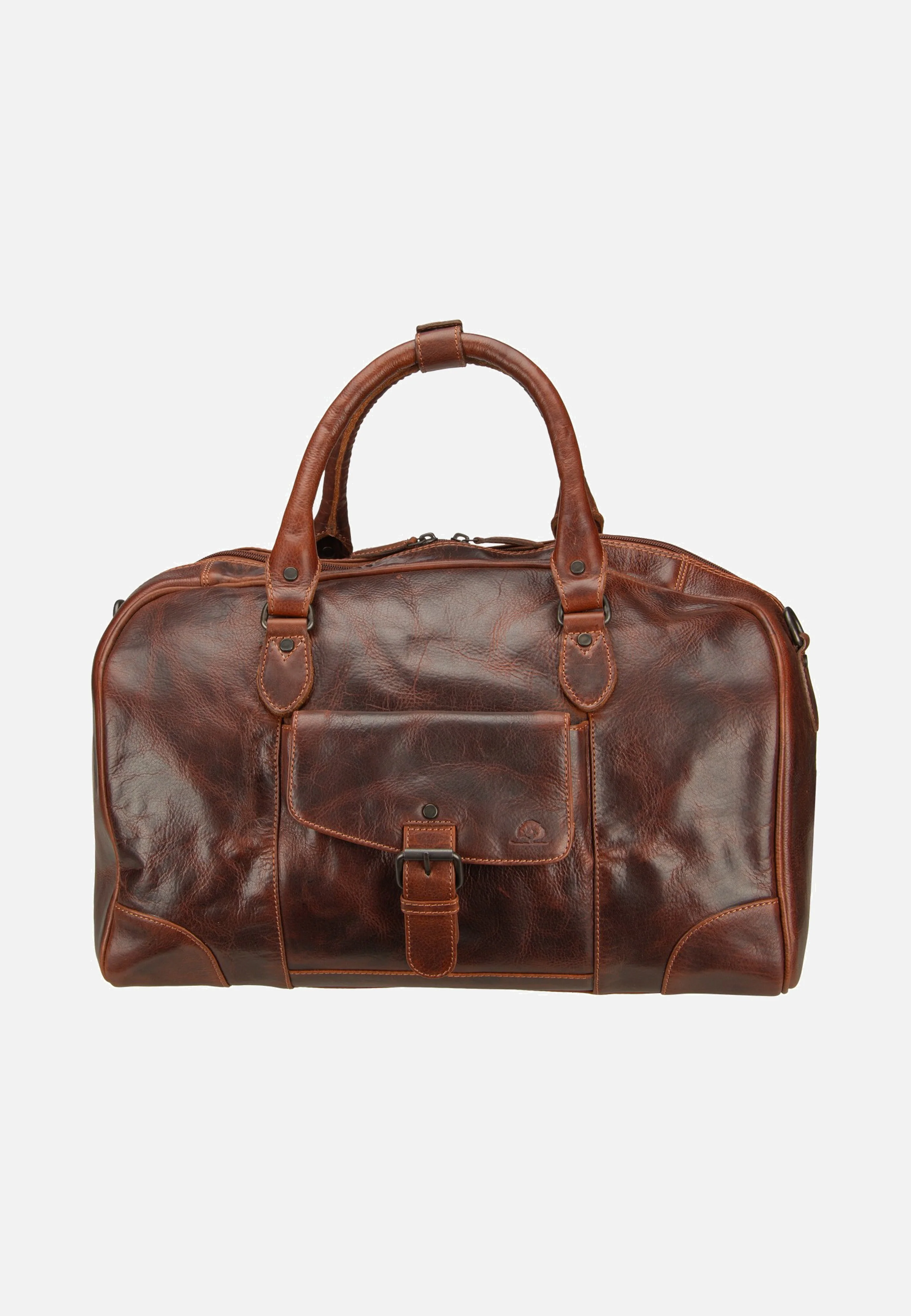 Rugged Travelbag Teak Brown - Weekender - Image 2