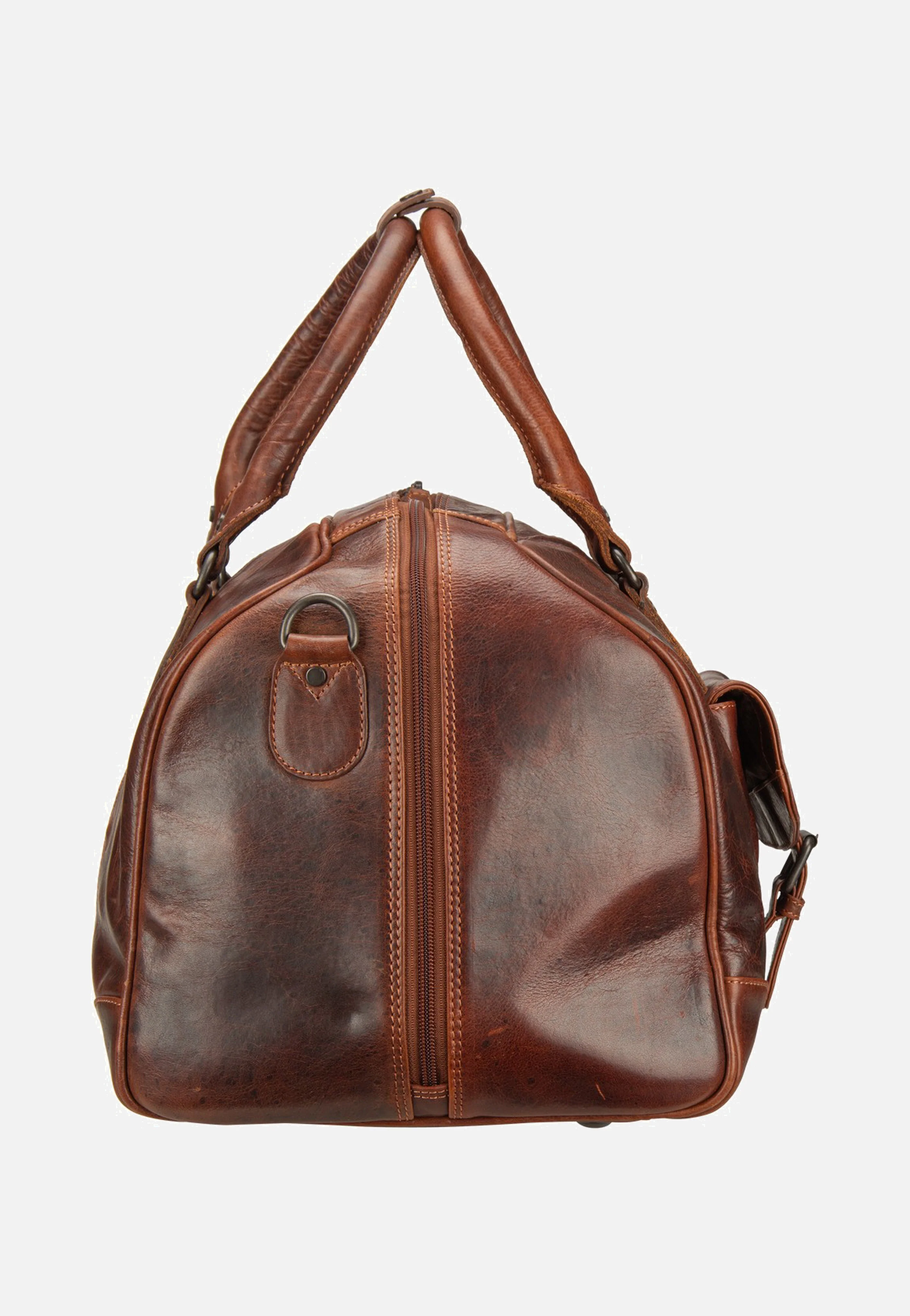 Rugged Travelbag Teak Brown - Weekender - Image 3