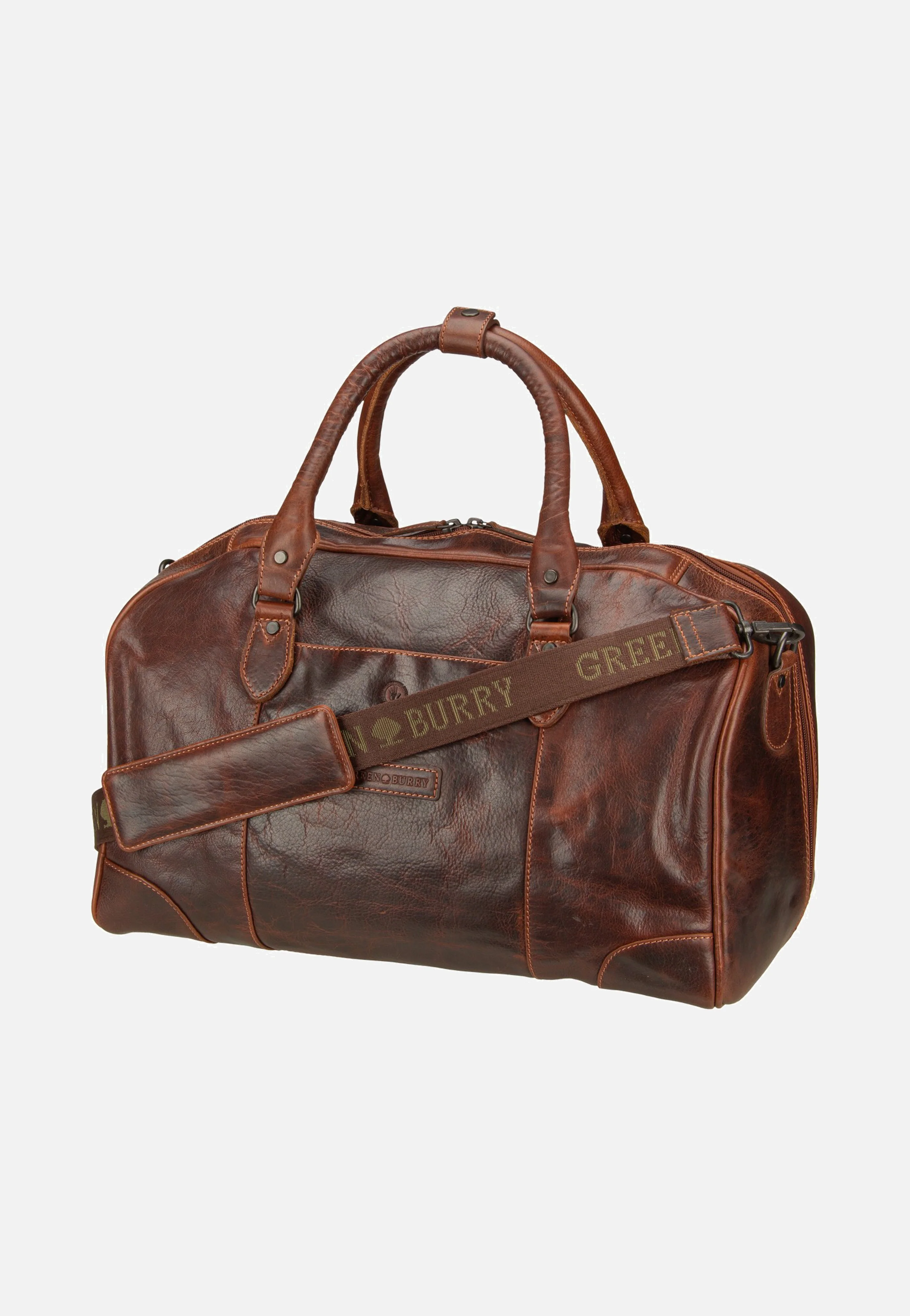 Rugged Travelbag Teak Brown - Weekender - Image 5
