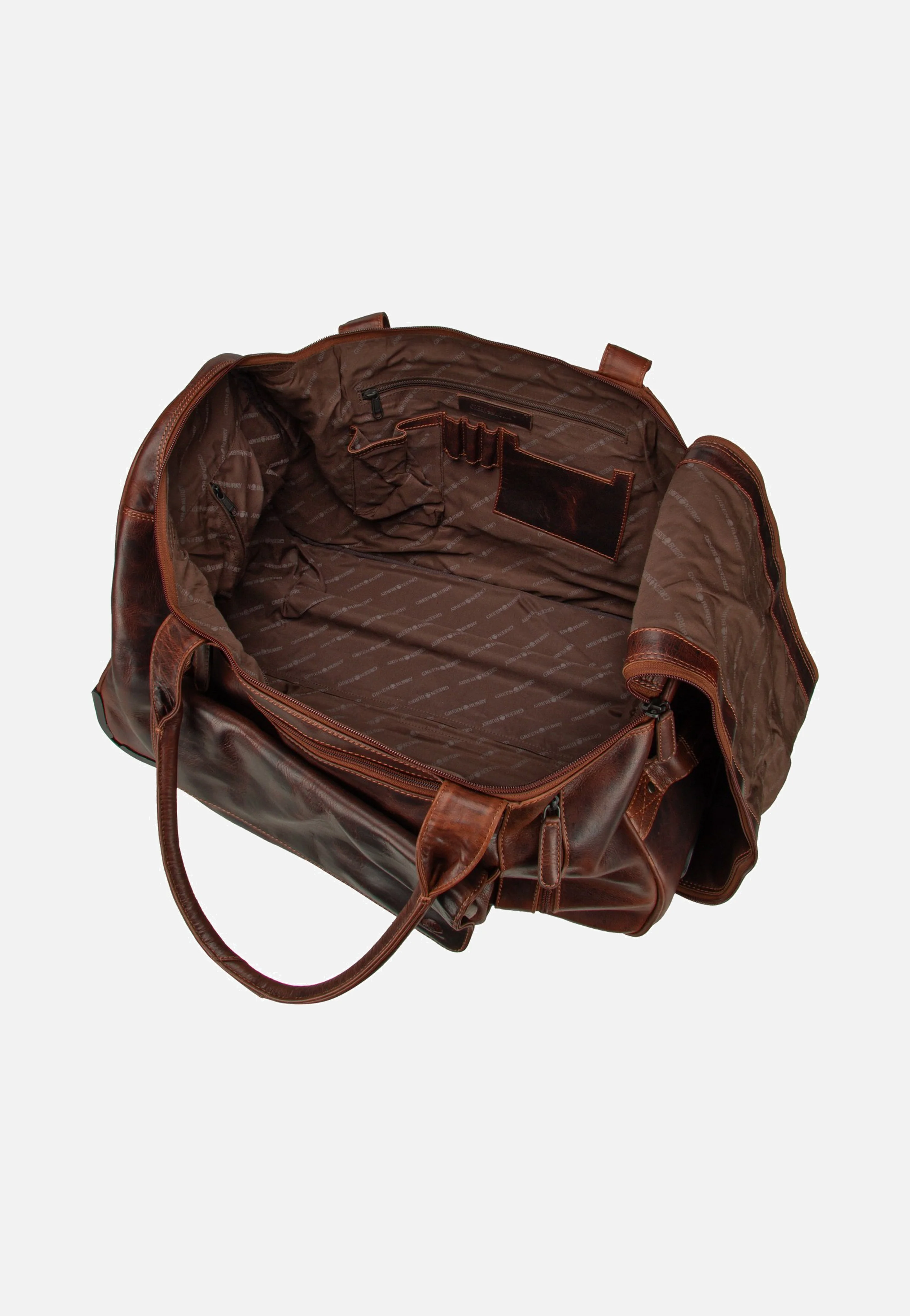 Rugged Trolley Traveller Teak Brown - Travel Bag - Image 7