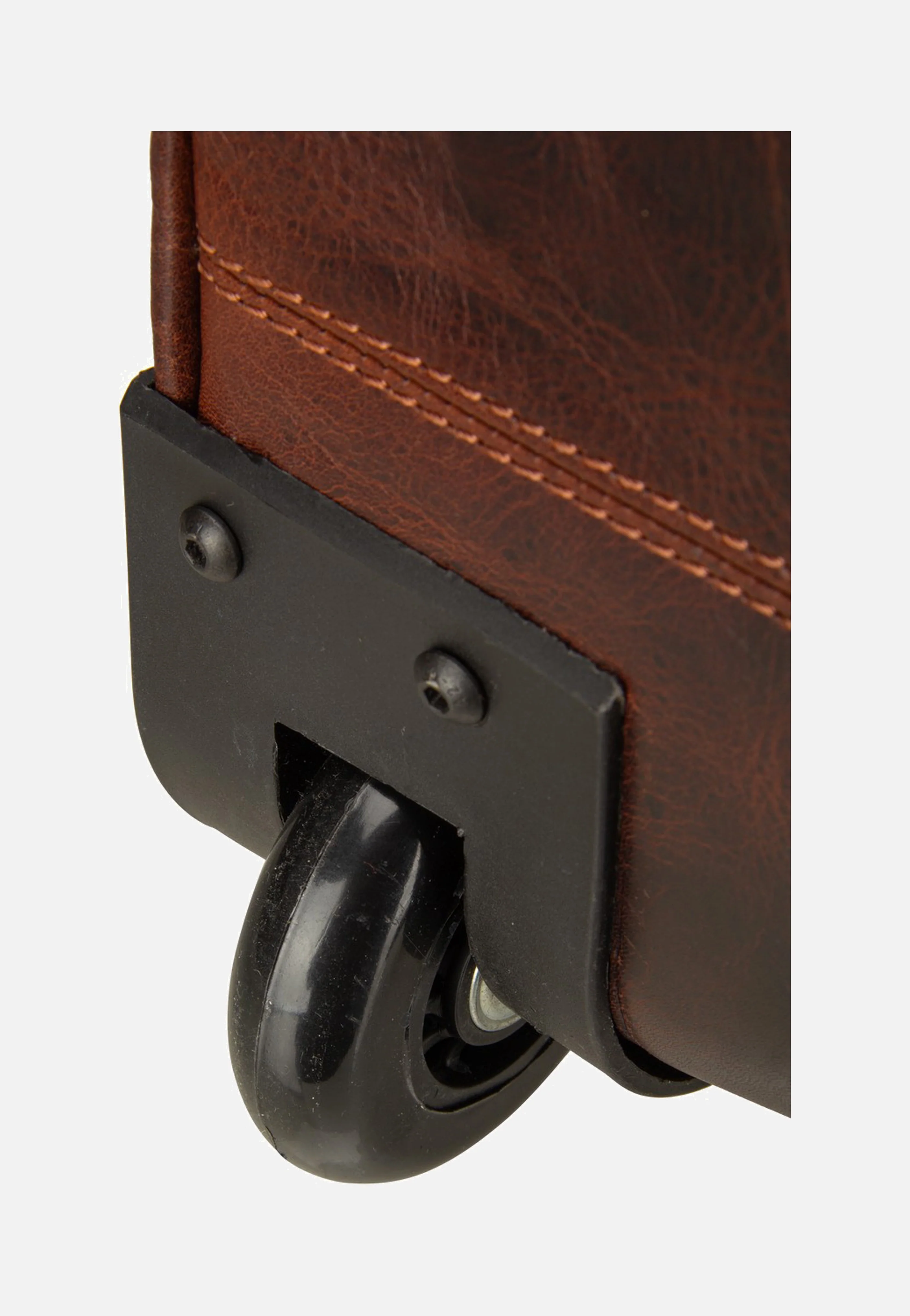 Rugged Trolley Traveller Teak Brown - Travel Bag - Image 8