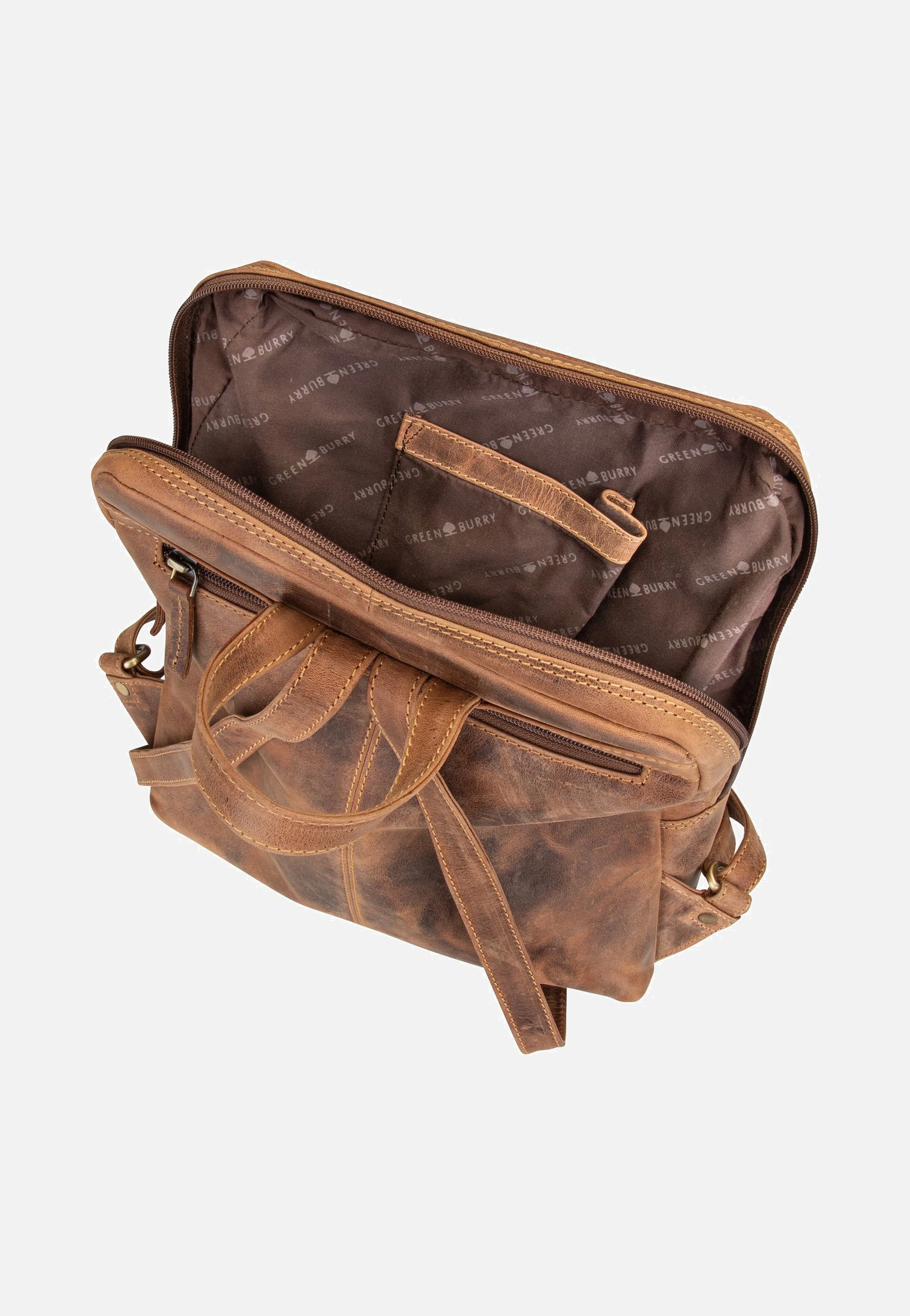 Vintage 1536 Sattelbraun - Rucksack - Image 4