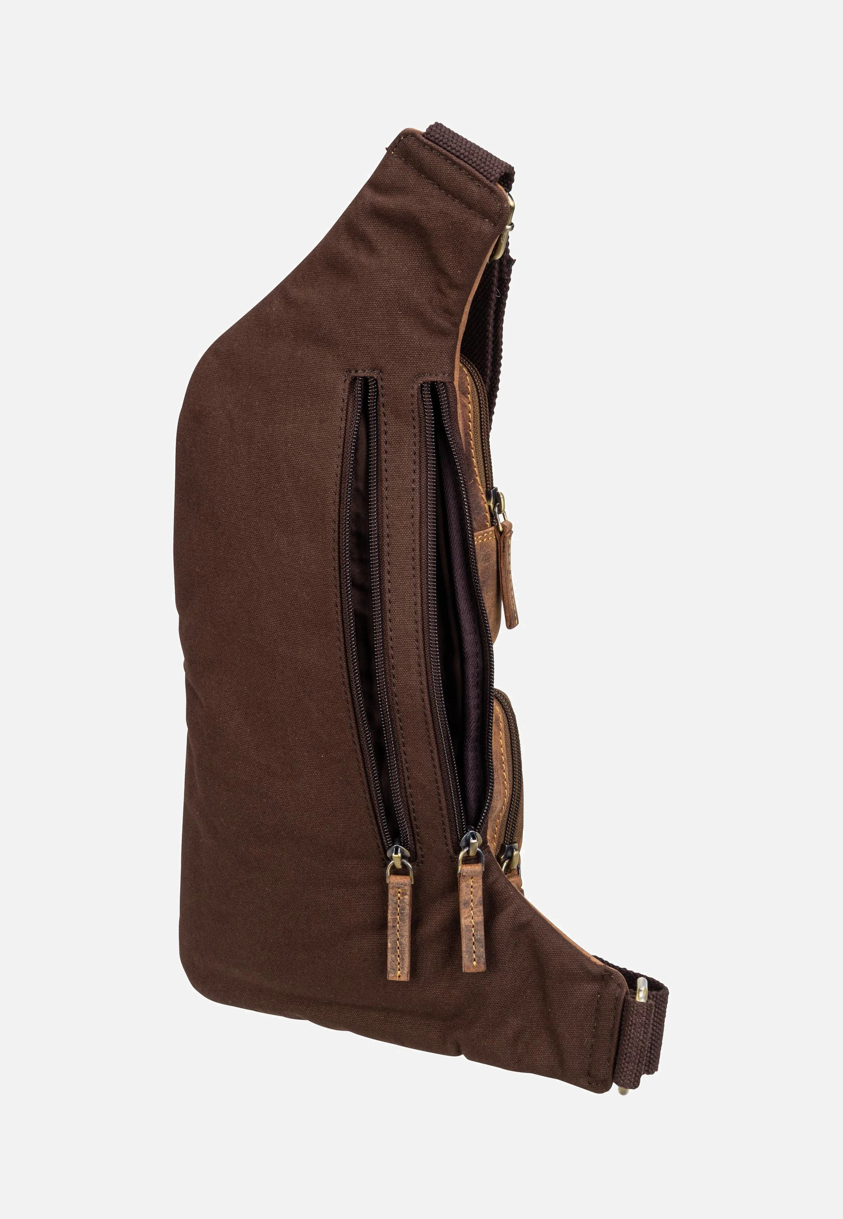 Vintage 1543 Bodybag Sattelbraun - Sling Bag - Image 3