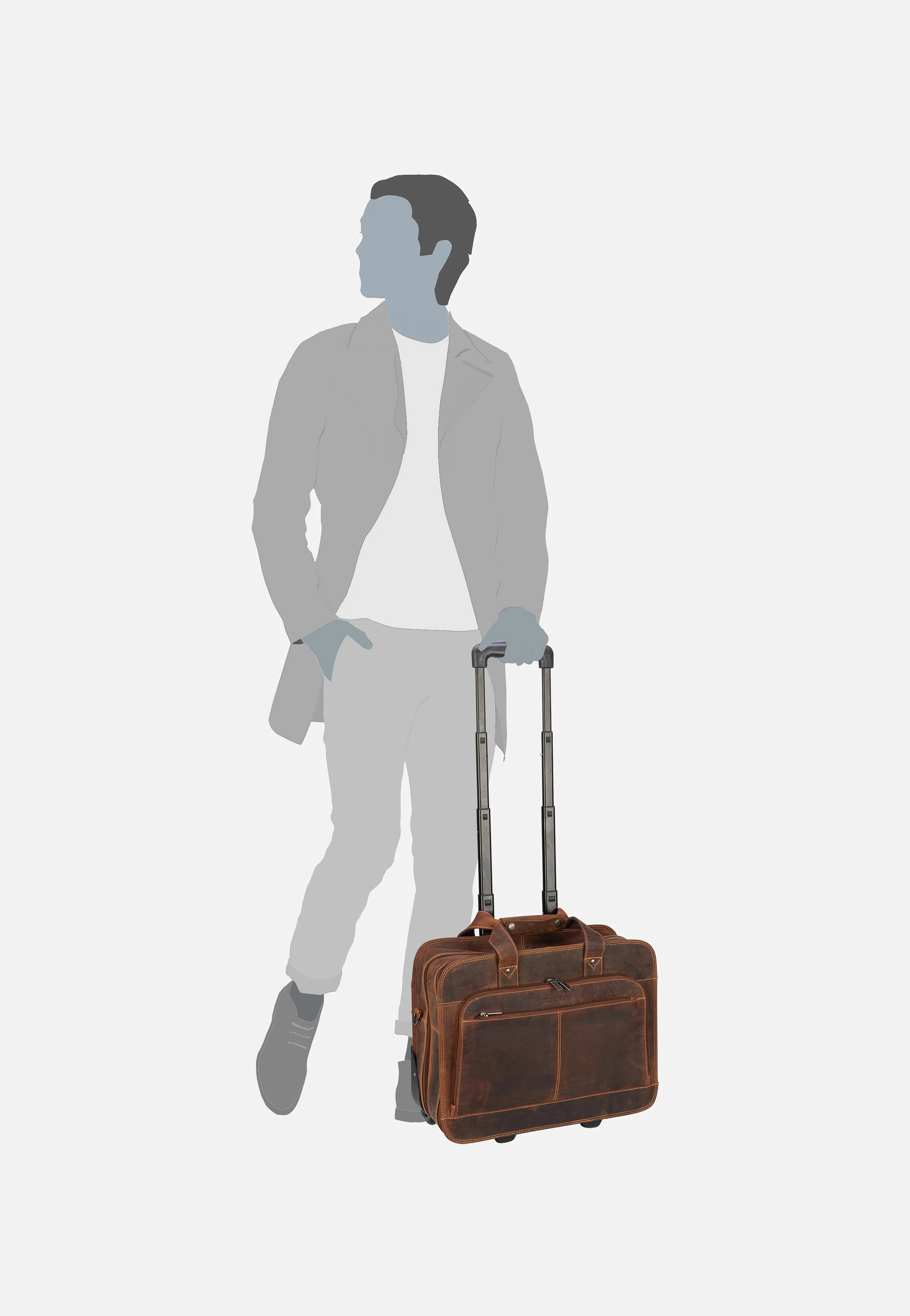Vintage 1549 Sattelbraun - Pilotenkoffer - Image 8