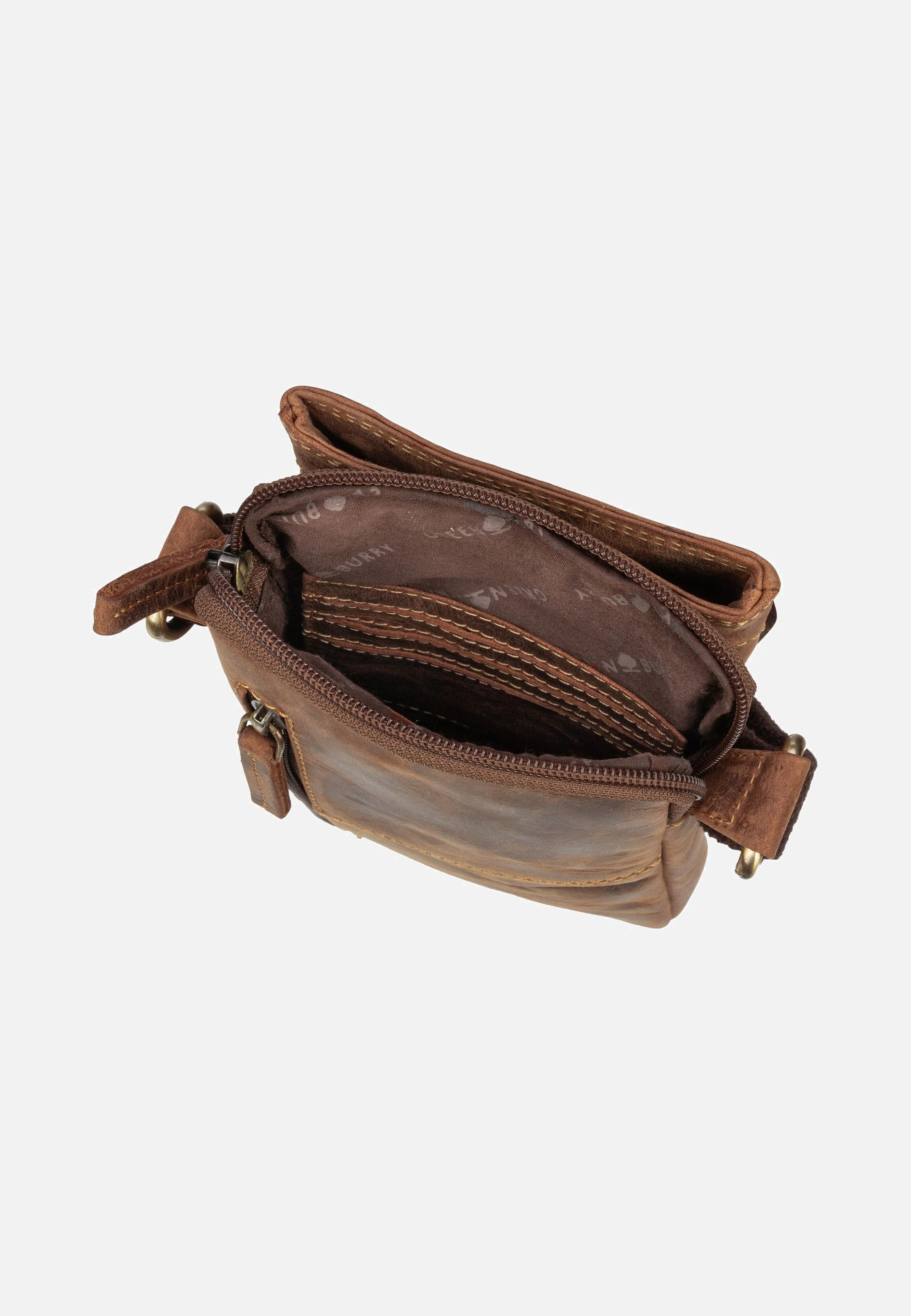 Vintage 1553 Mobile Sattelbraun - Handytasche - Image 3