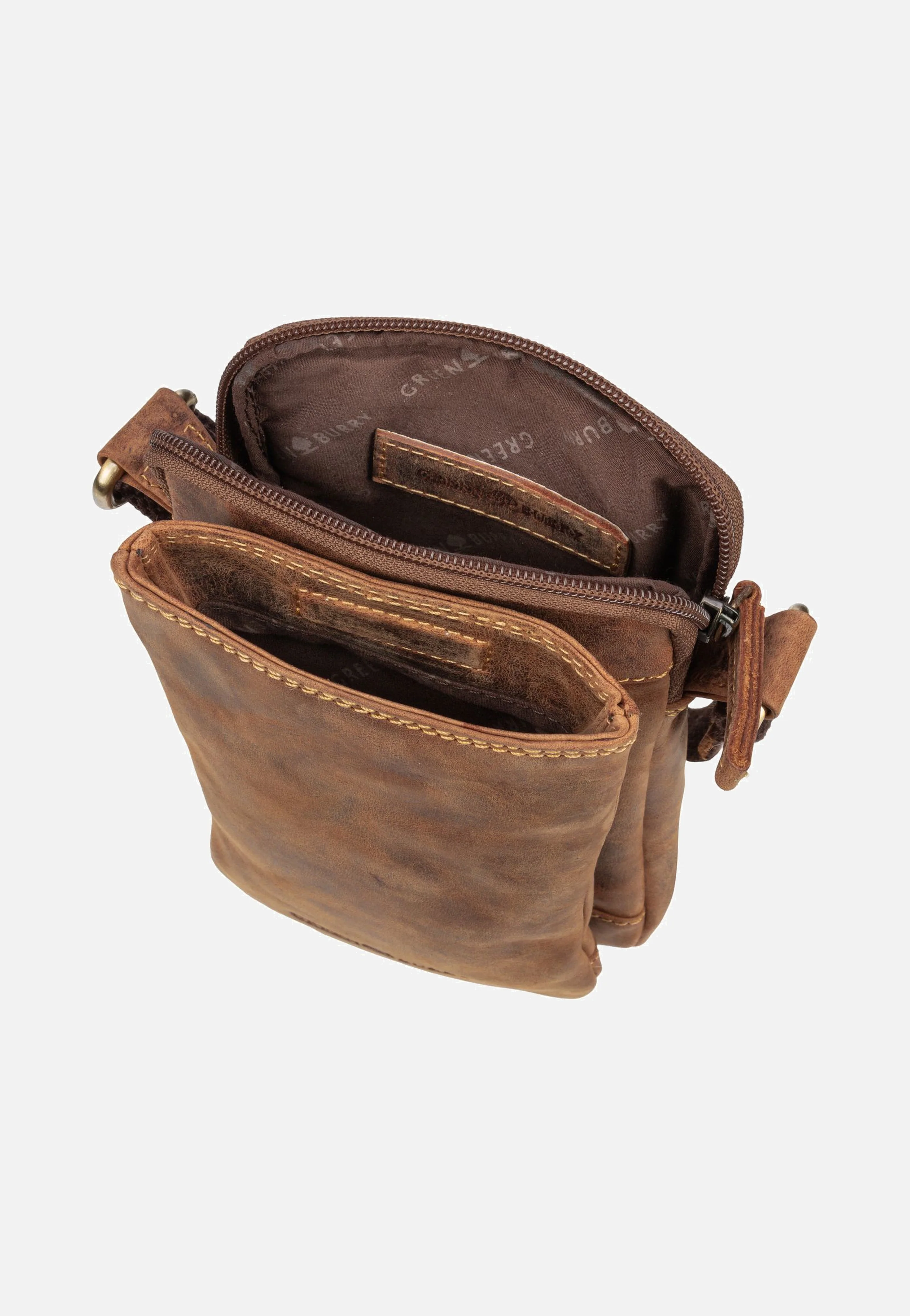 Vintage 1553 Mobile Sattelbraun - Handytasche - Image 4