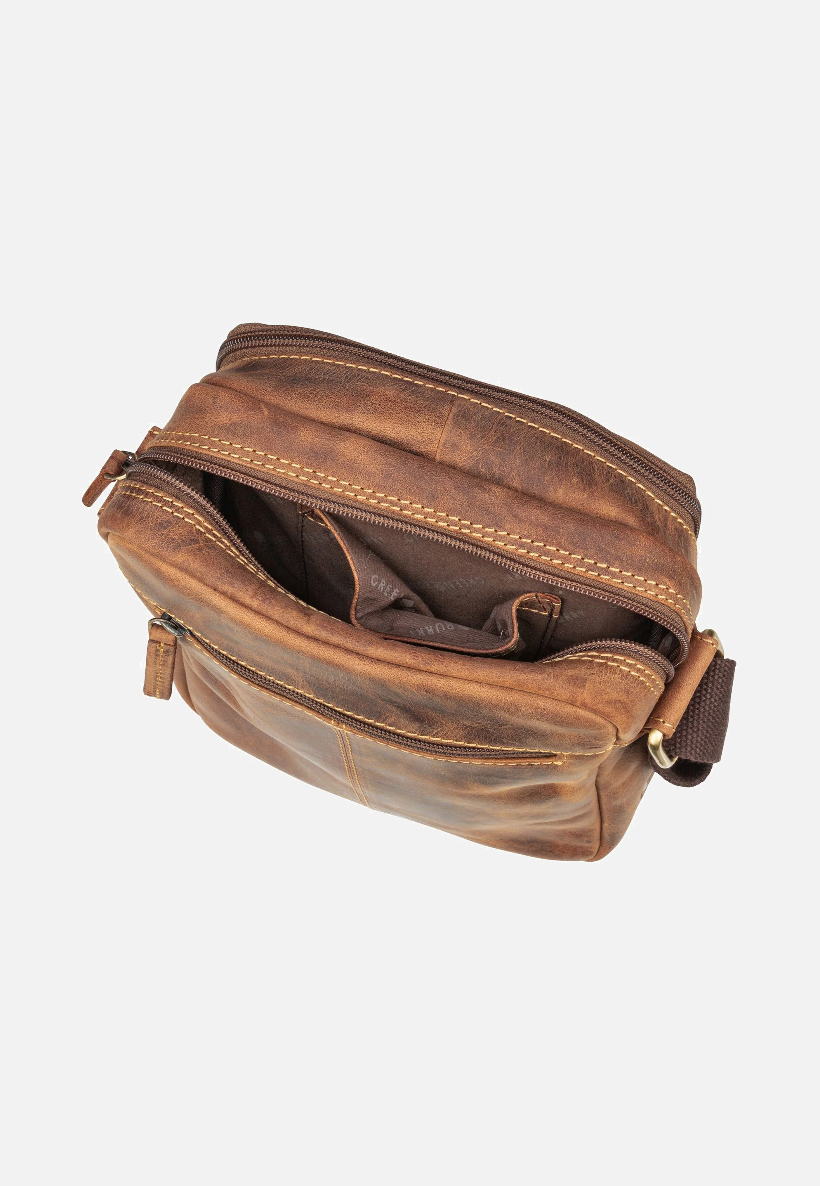 Vintage 1555 Sattelbraun - Crossbody Bag - Image 4