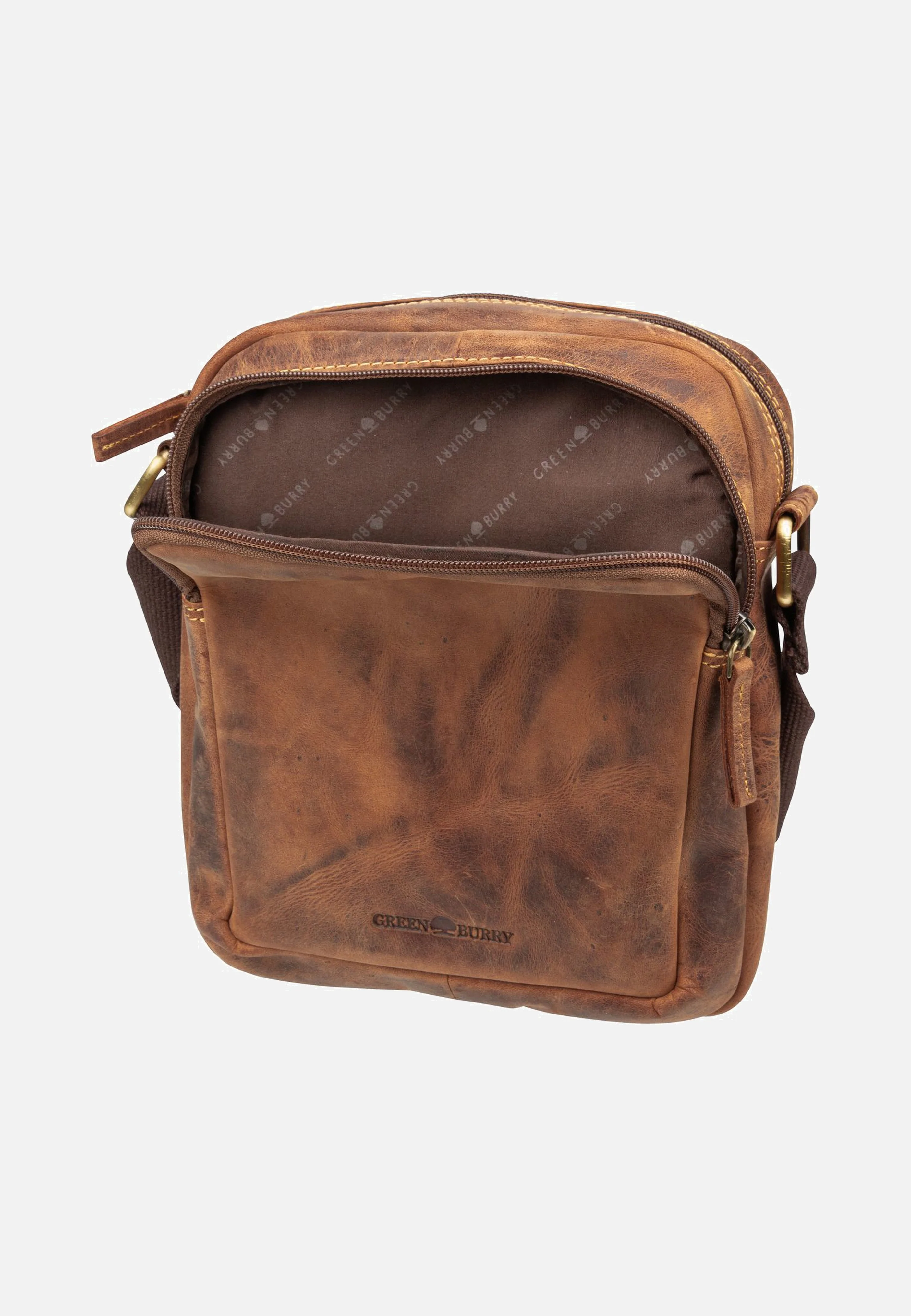 Vintage 1555 Sattelbraun - Crossbody Bag - Image 5