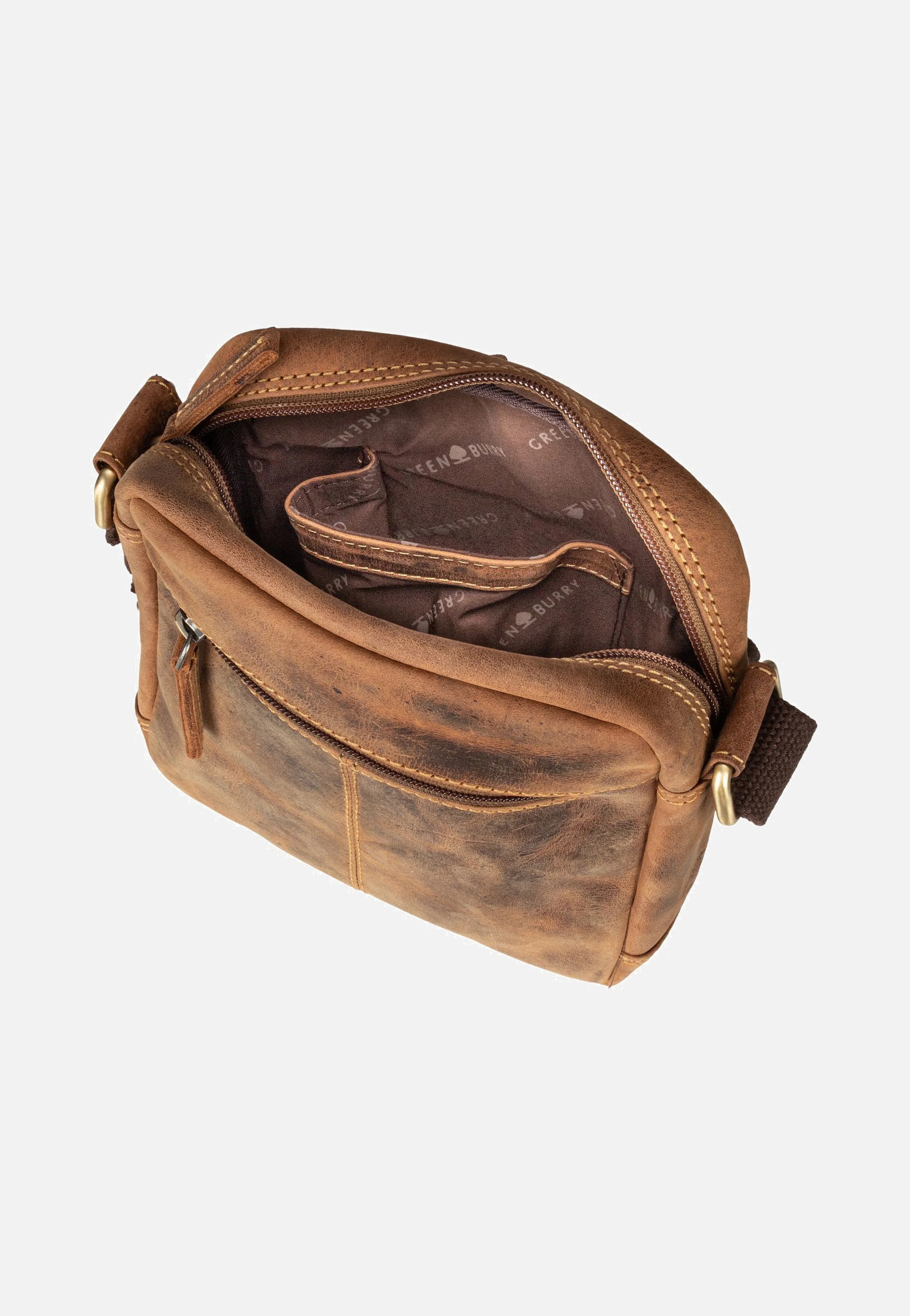 Vintage 1556 Sattelbraun - Crossbody Bag - Image 4