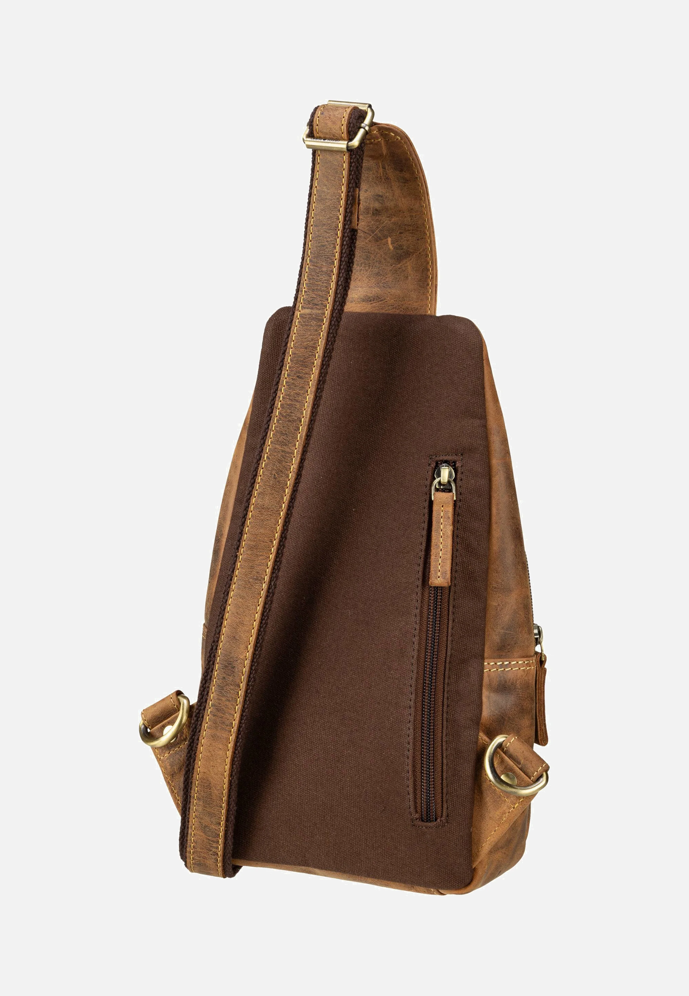 Vintage 1558 Bodybag Sattelbraun - Sling Bag - Image 2