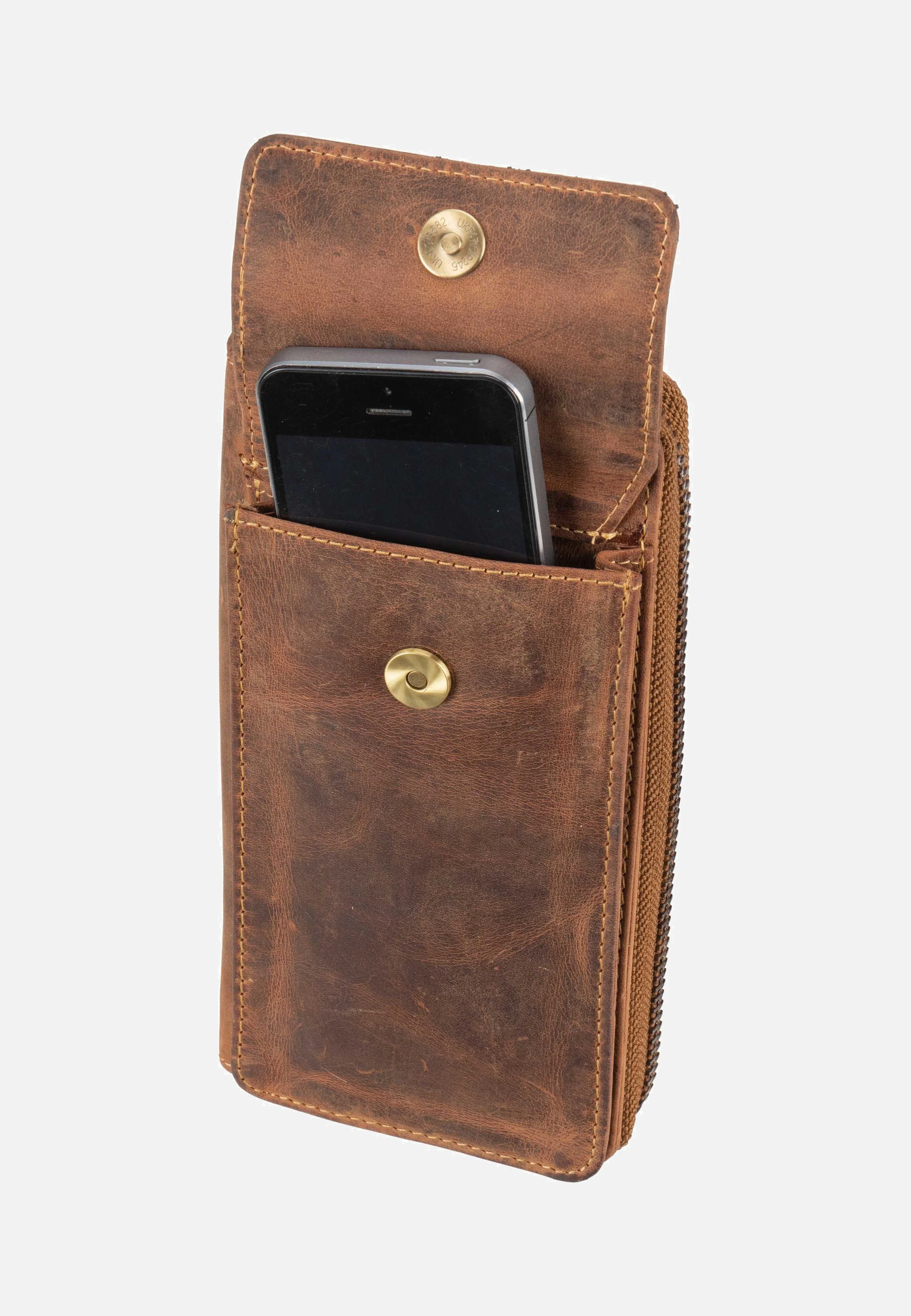 Vintage 1569 Sattelbraun - Handytasche - Image 3