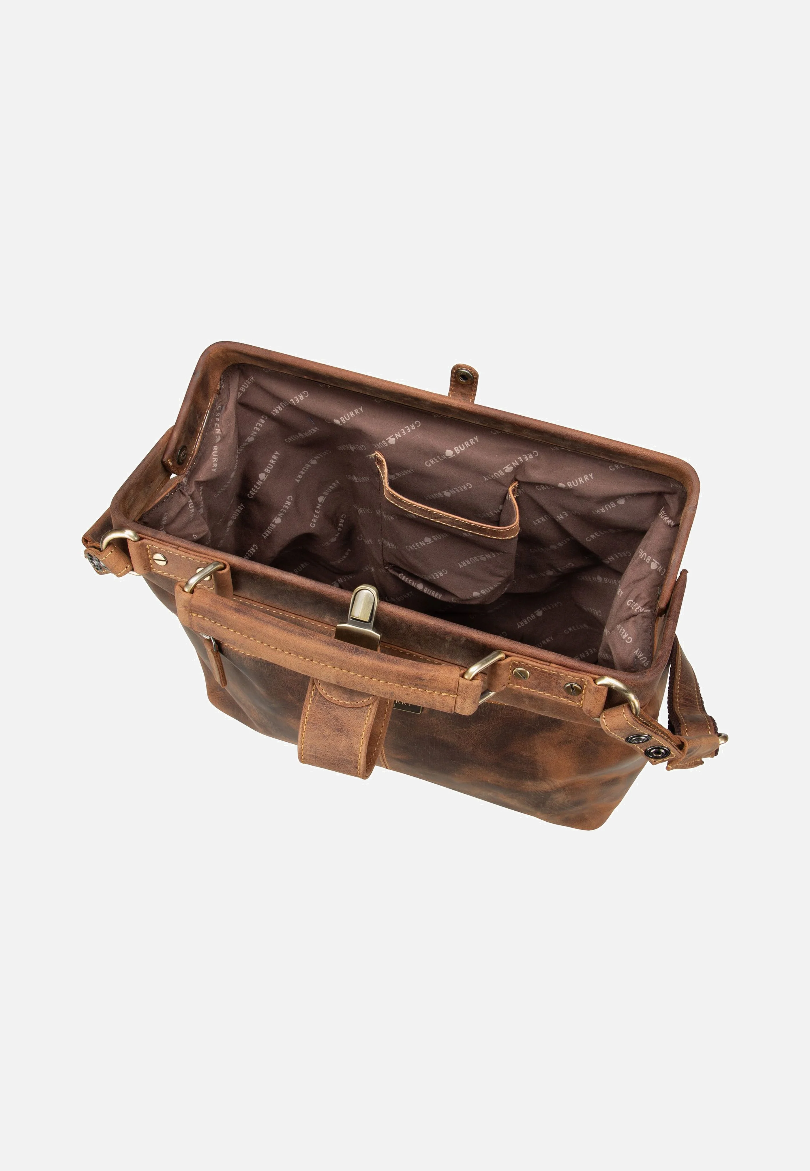 Vintage 1584 Brown - Bowling Bag - Image 4