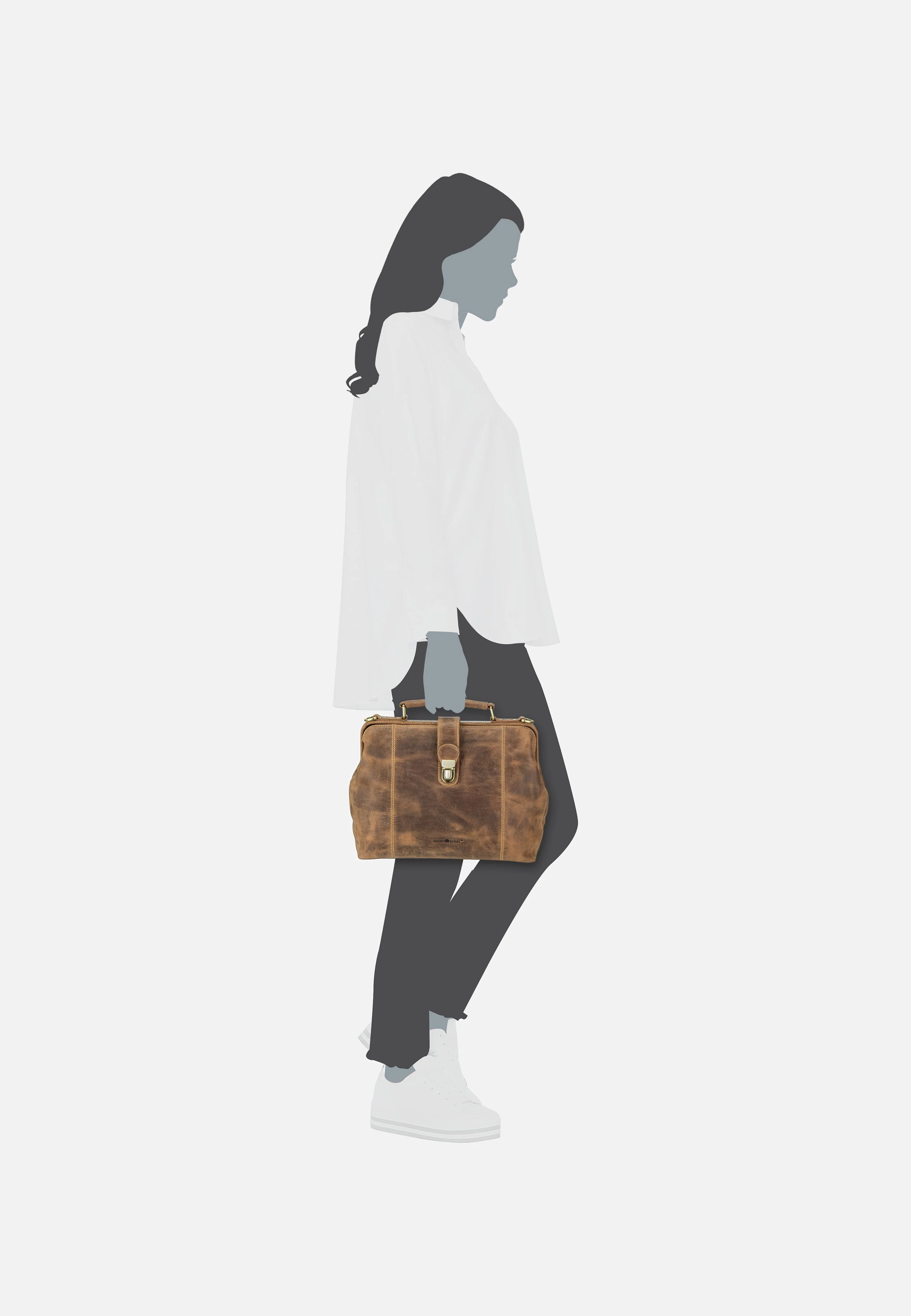 Vintage 1584 Brown - Bowling Bag - Image 6