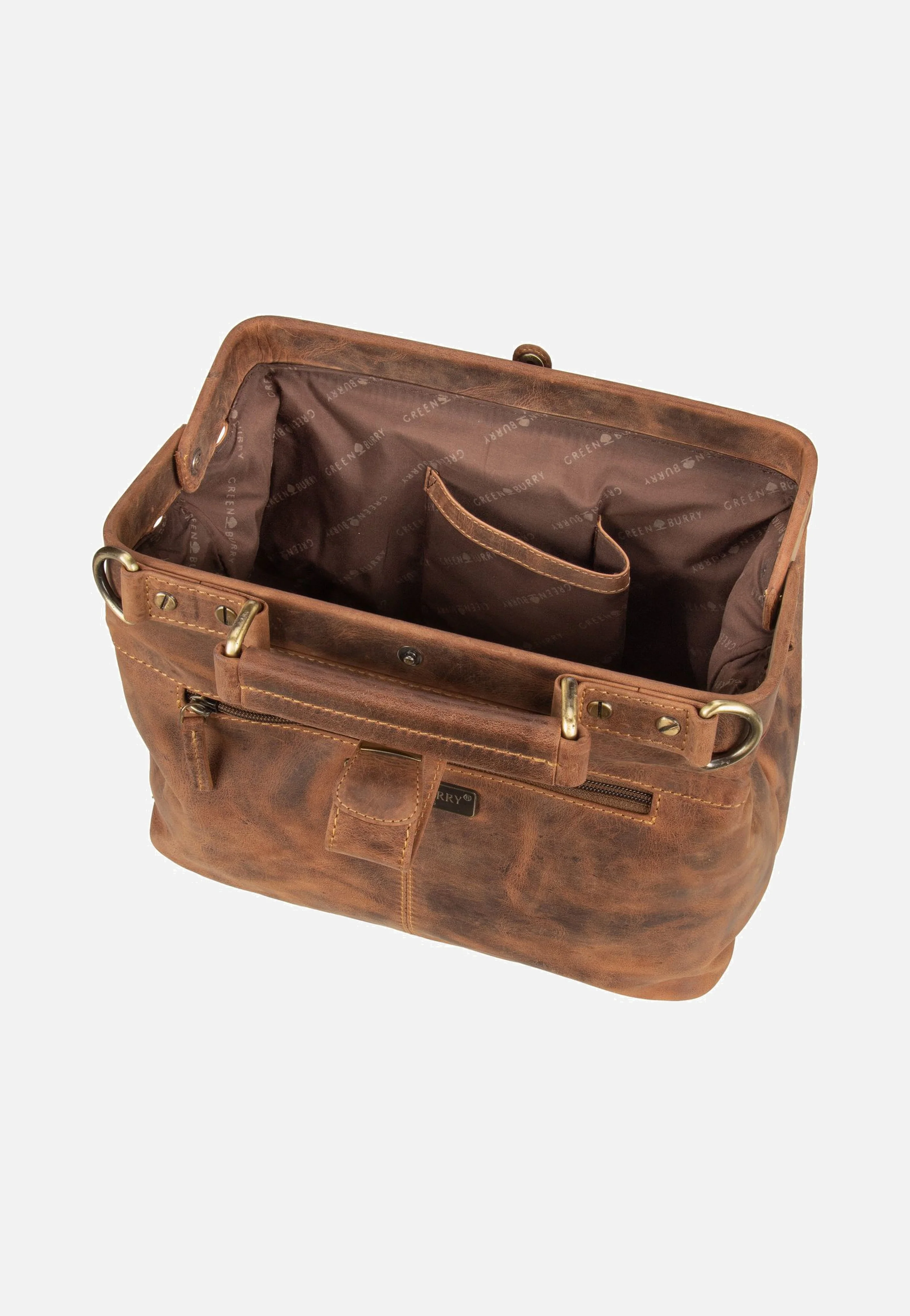 Vintage 1584M Sattelbraun - Bowling Bag - Image 3