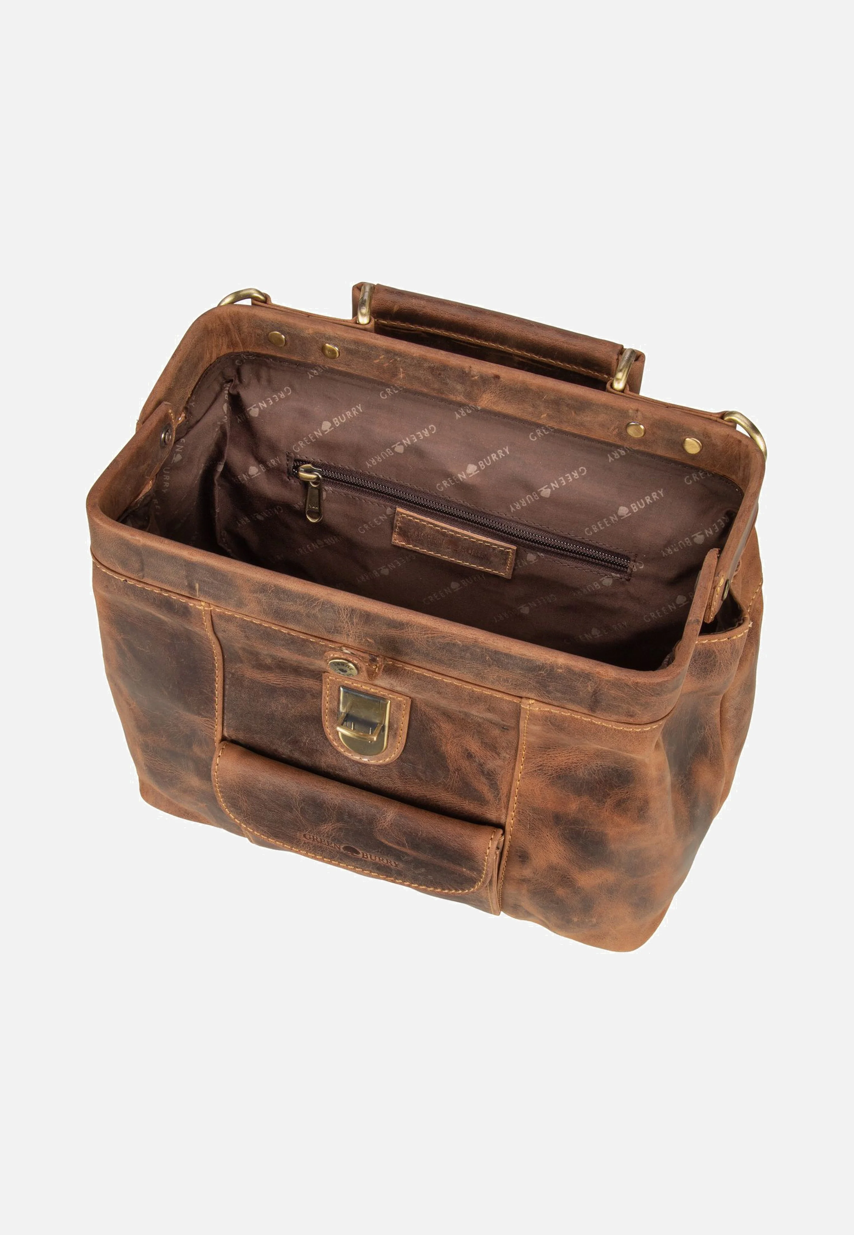 Vintage 1584M Sattelbraun - Bowling Bag - Image 4