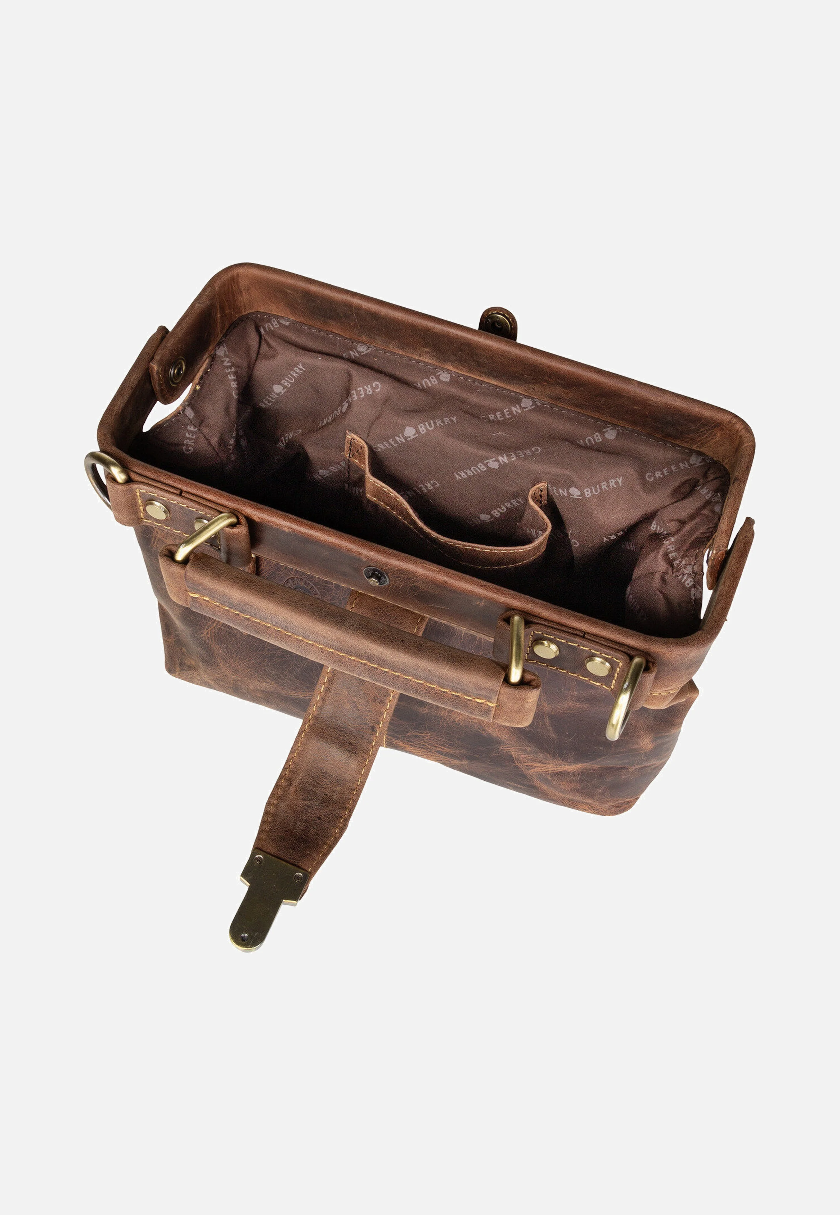 Vintage 1584S Sattelbraun - Henkeltasche - Image 3