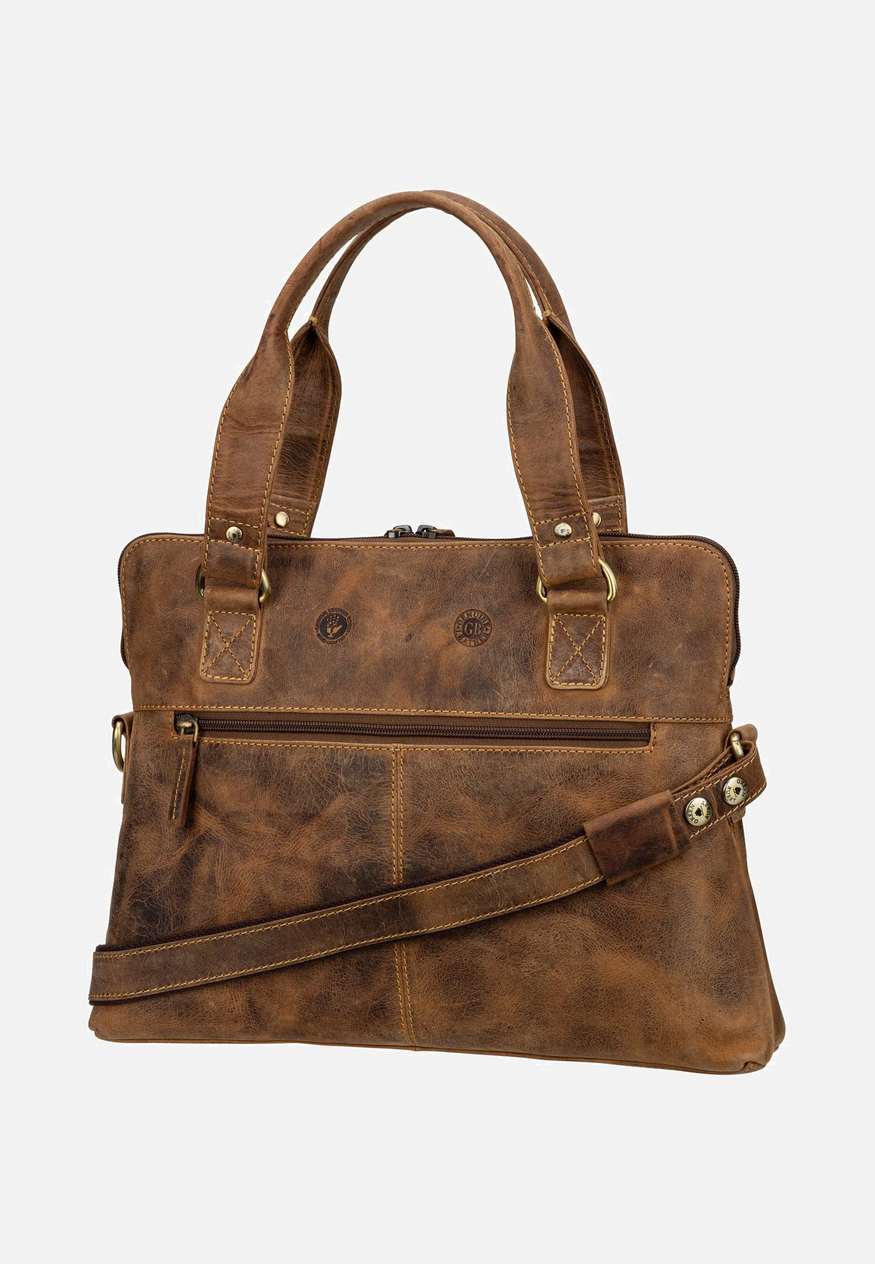 Vintage 1629 S Sattelbraun - Shopper - Image 2