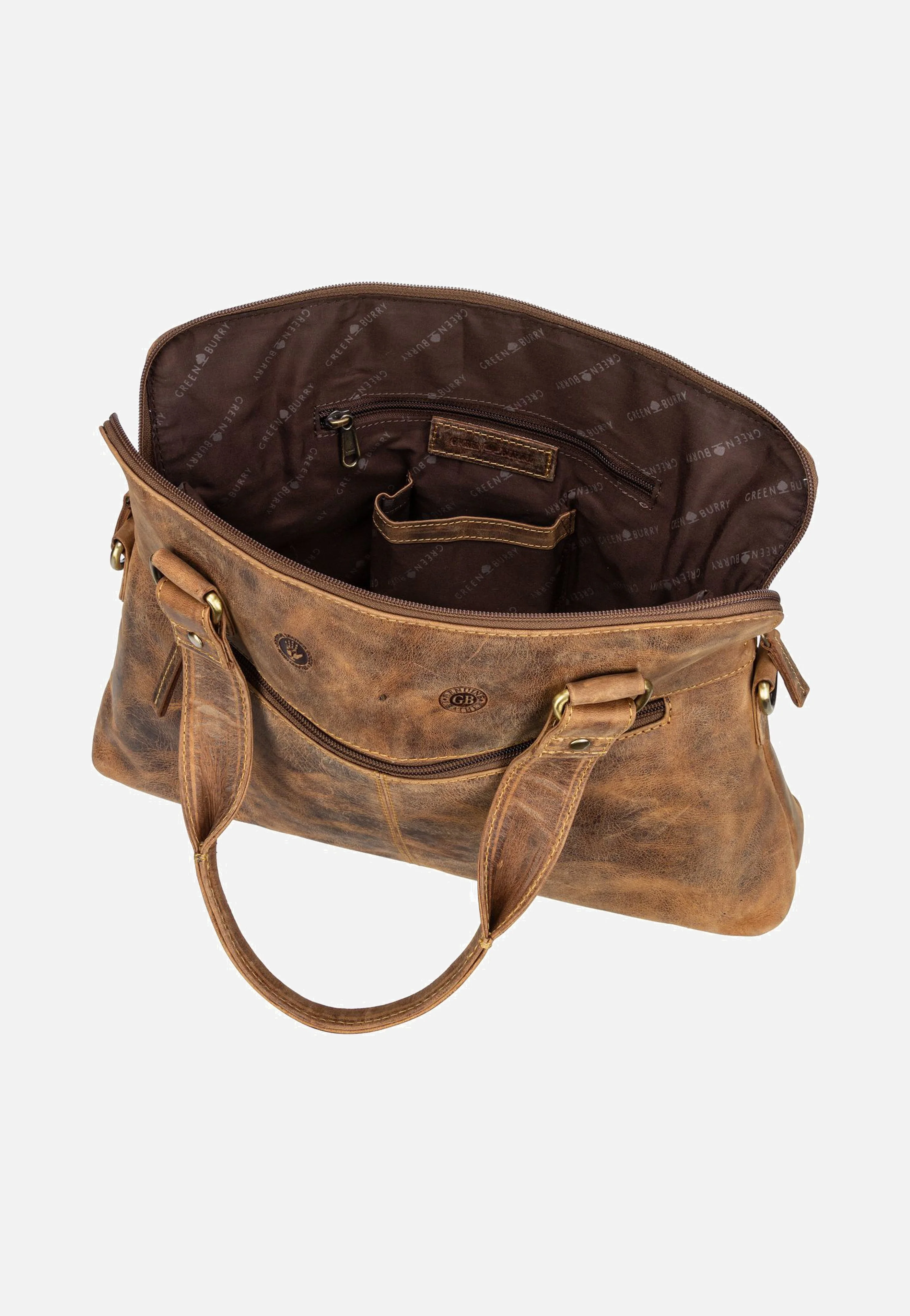 Vintage 1629 S Sattelbraun - Shopper - Image 3