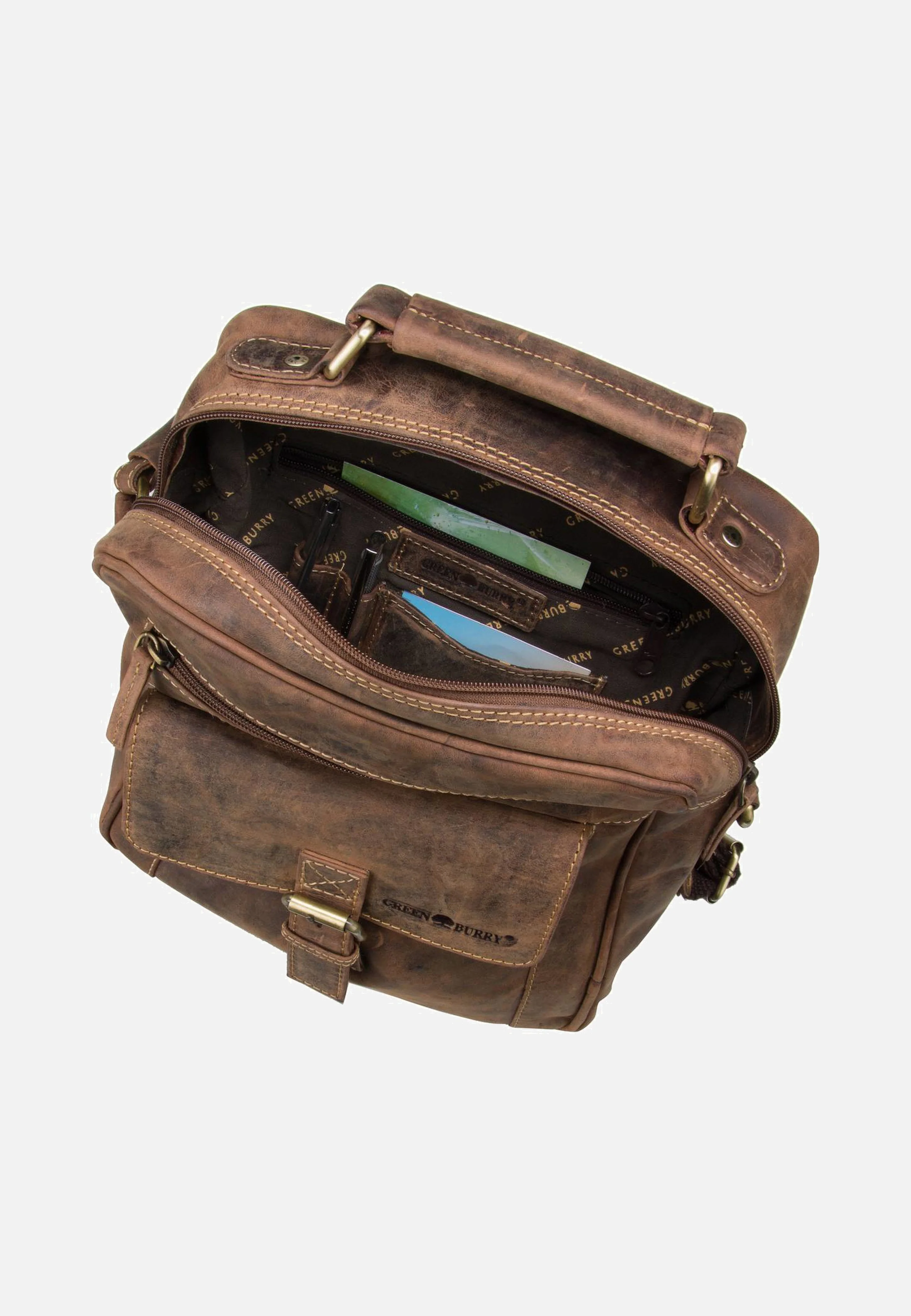 Vintage 1665 Large Sattelbraun - Crossbody Bag - Image 4