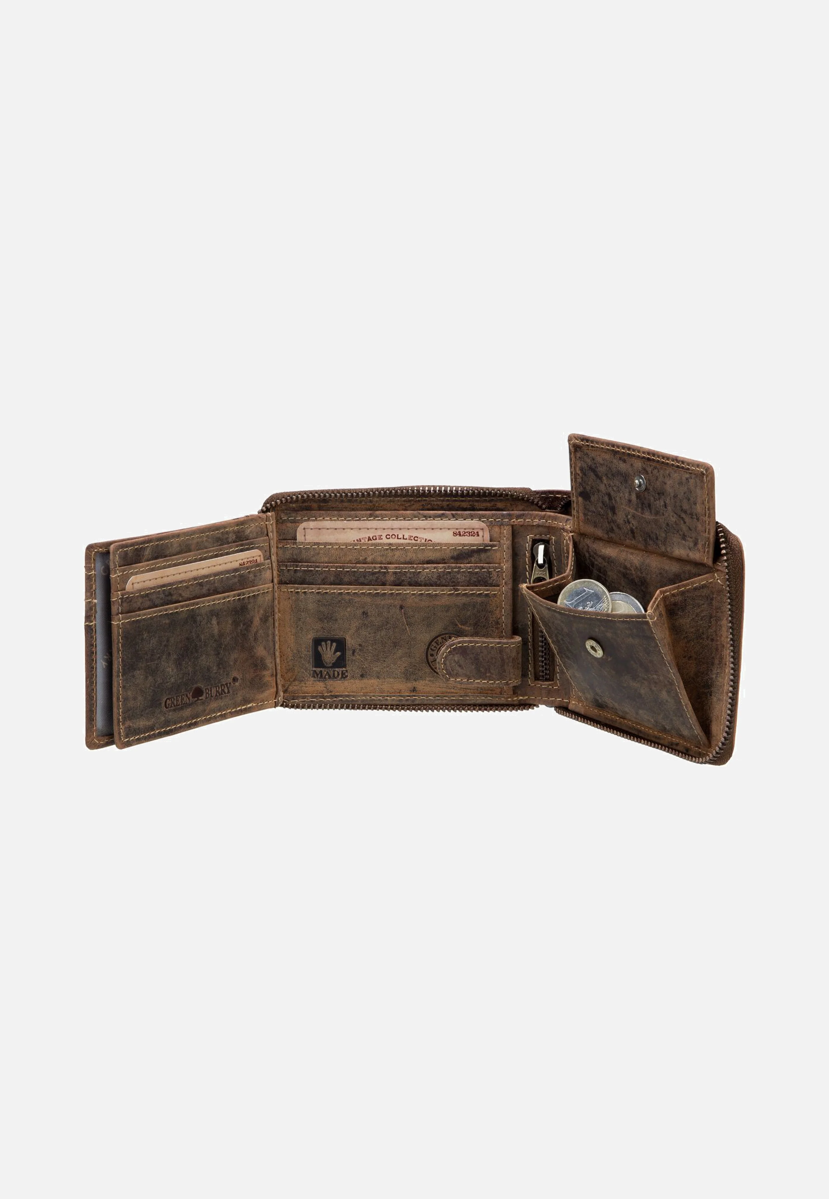 Vintage 1666 Sattelbraun - Portemonnaie - Image 3