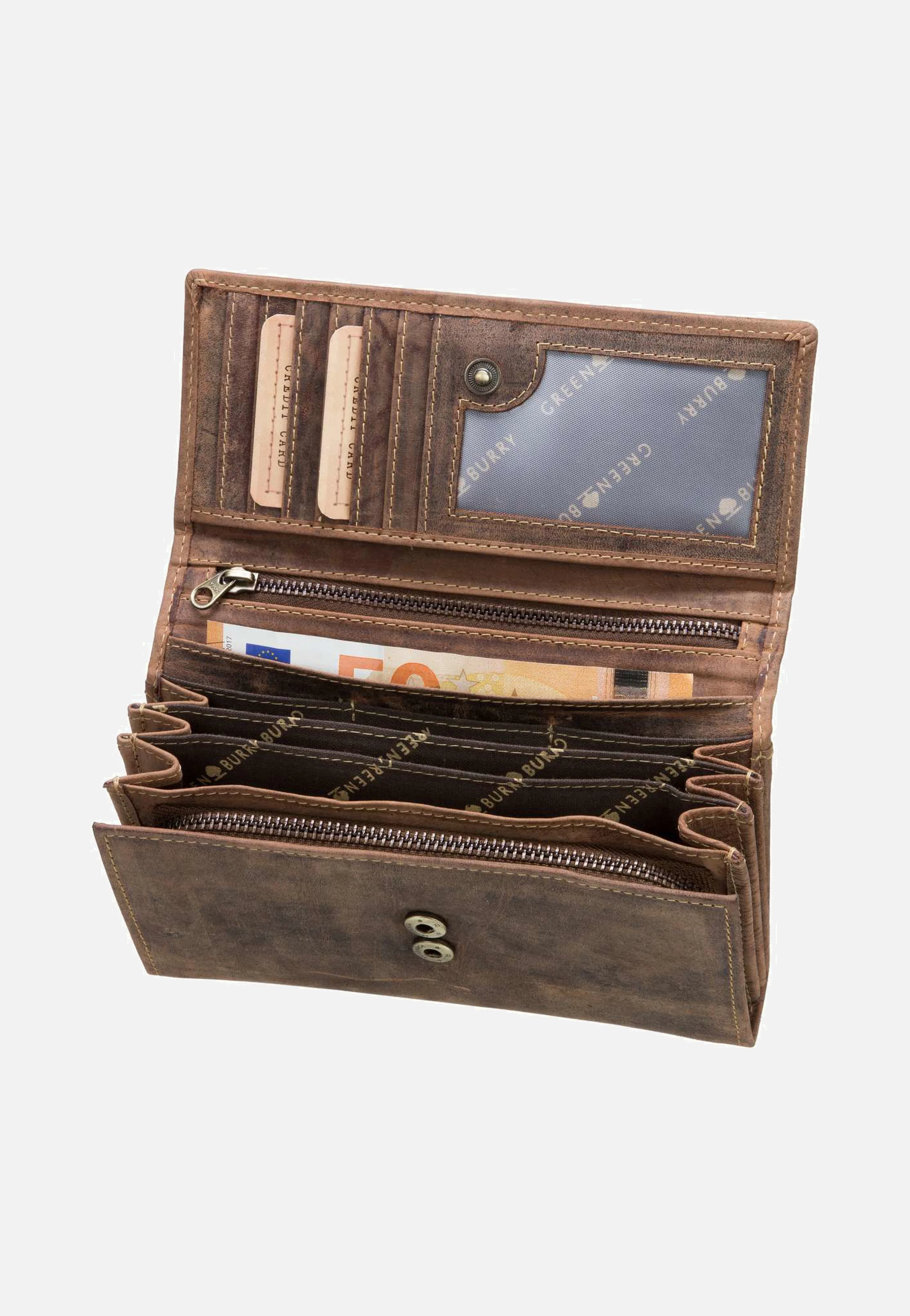 Vintage 1669 lang Sattelbraun - Portemonnaie - Image 4