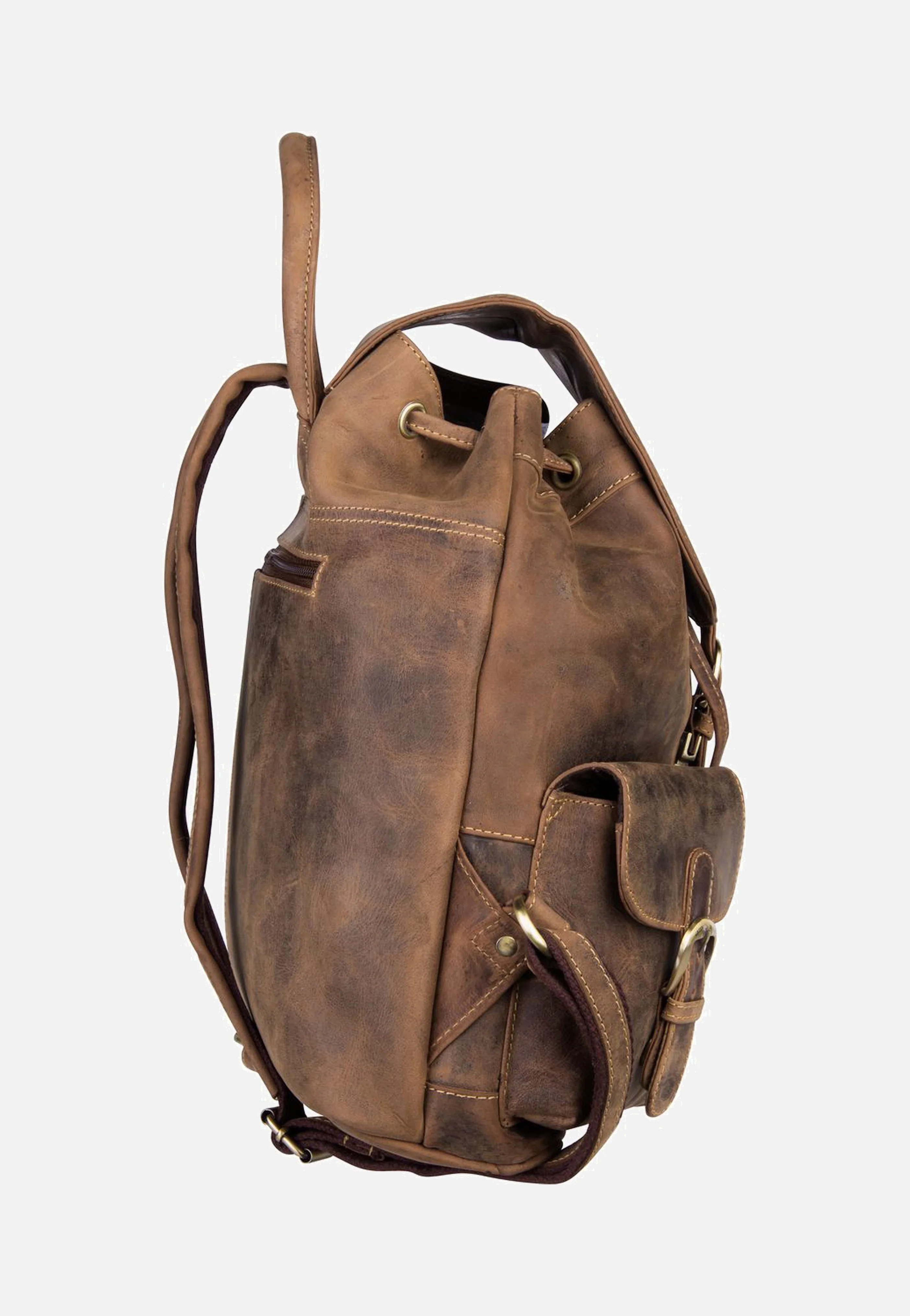 Vintage 1711 Sattelbraun - Rucksack - Image 4