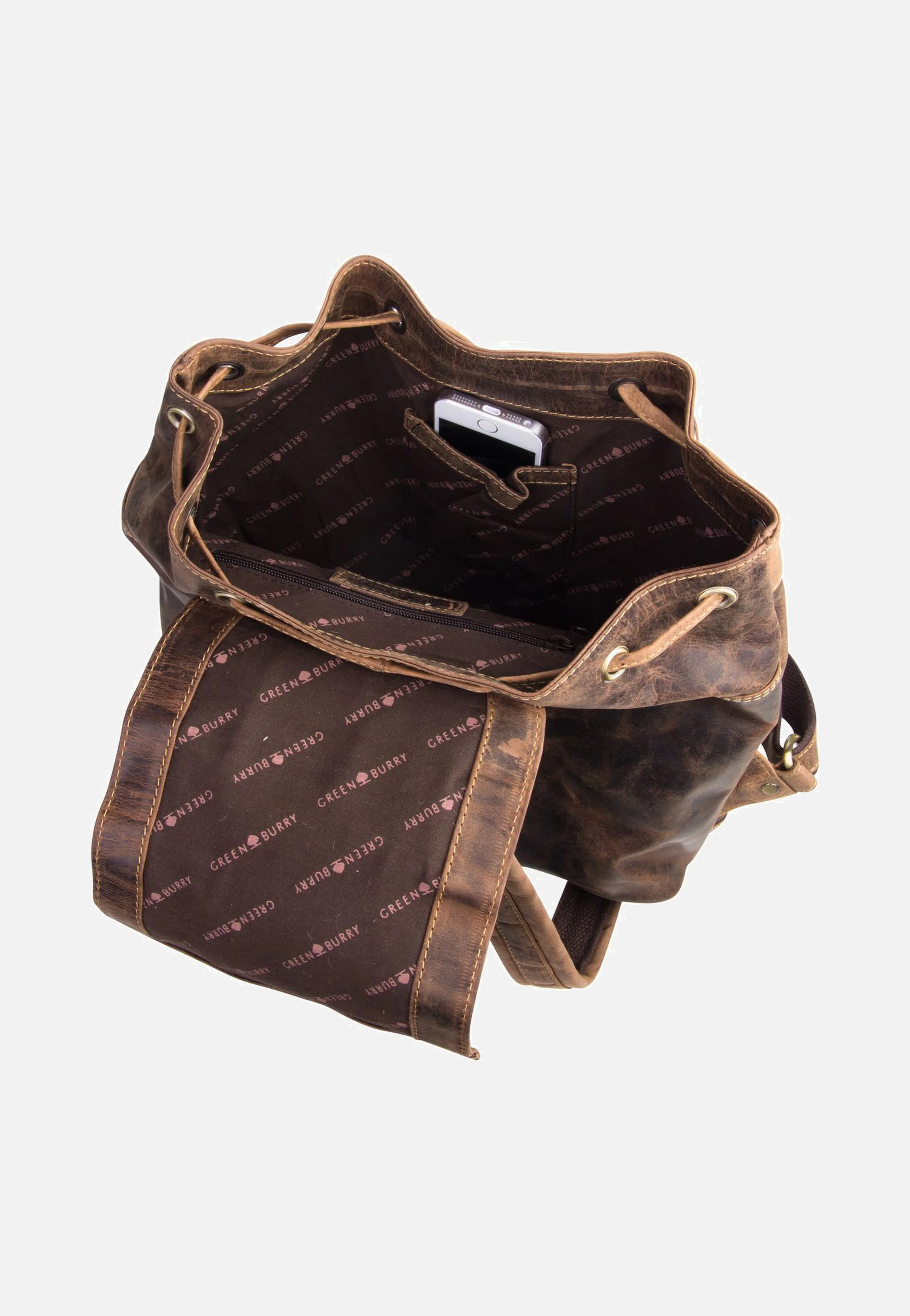 Vintage 1711M medium Sattelbraun - Rucksack - Image 4