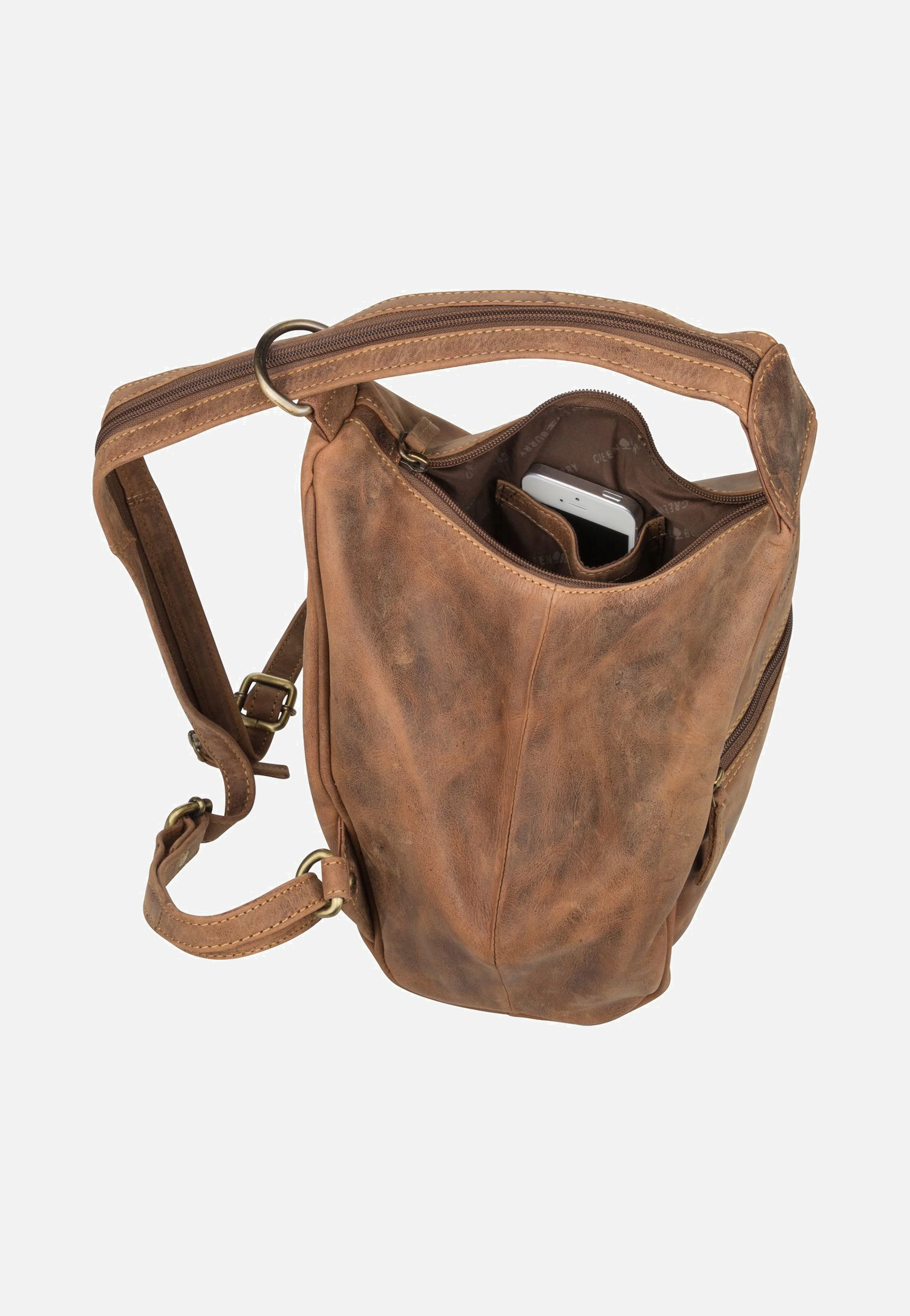Vintage 1717 Brown - Rucksack - Image 3