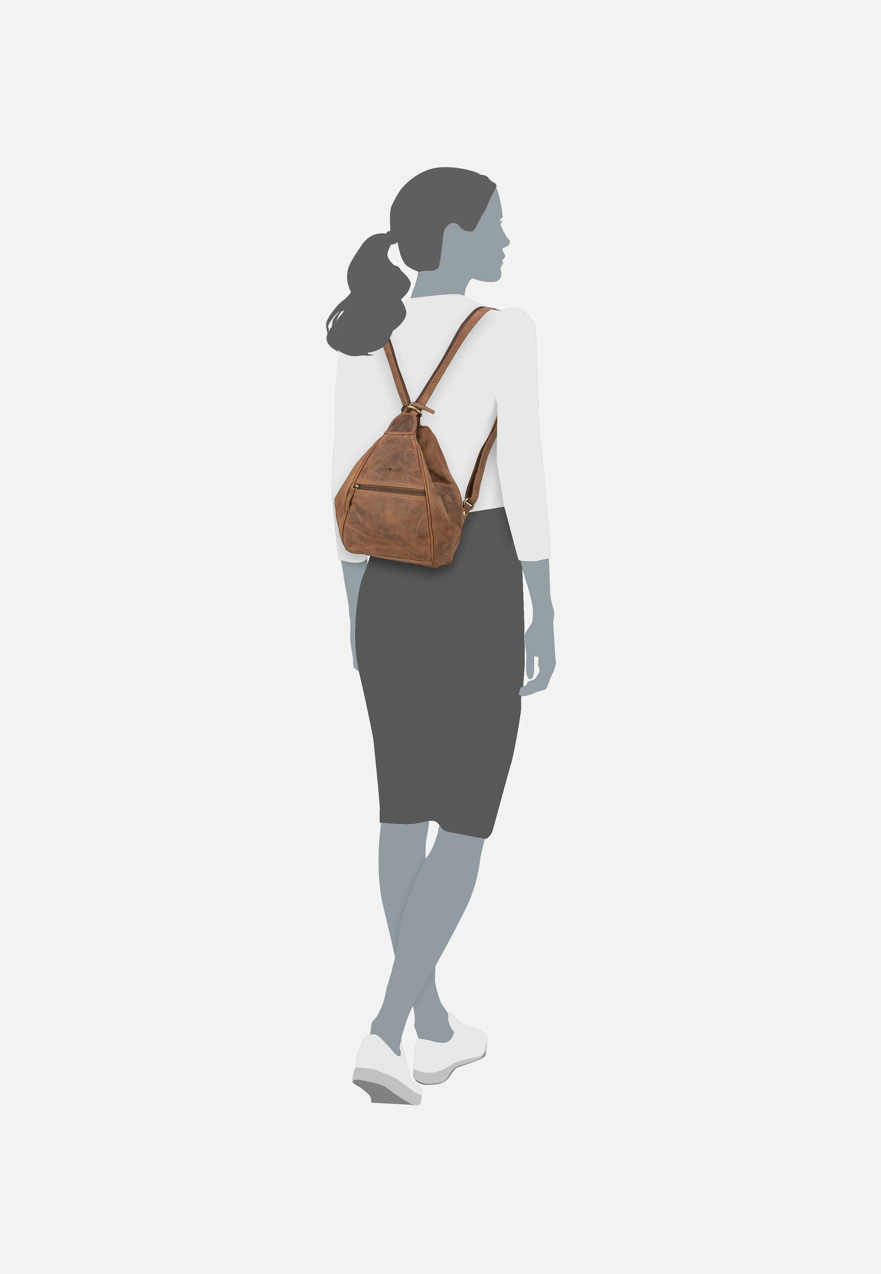 Vintage 1717 Brown - Rucksack - Image 6