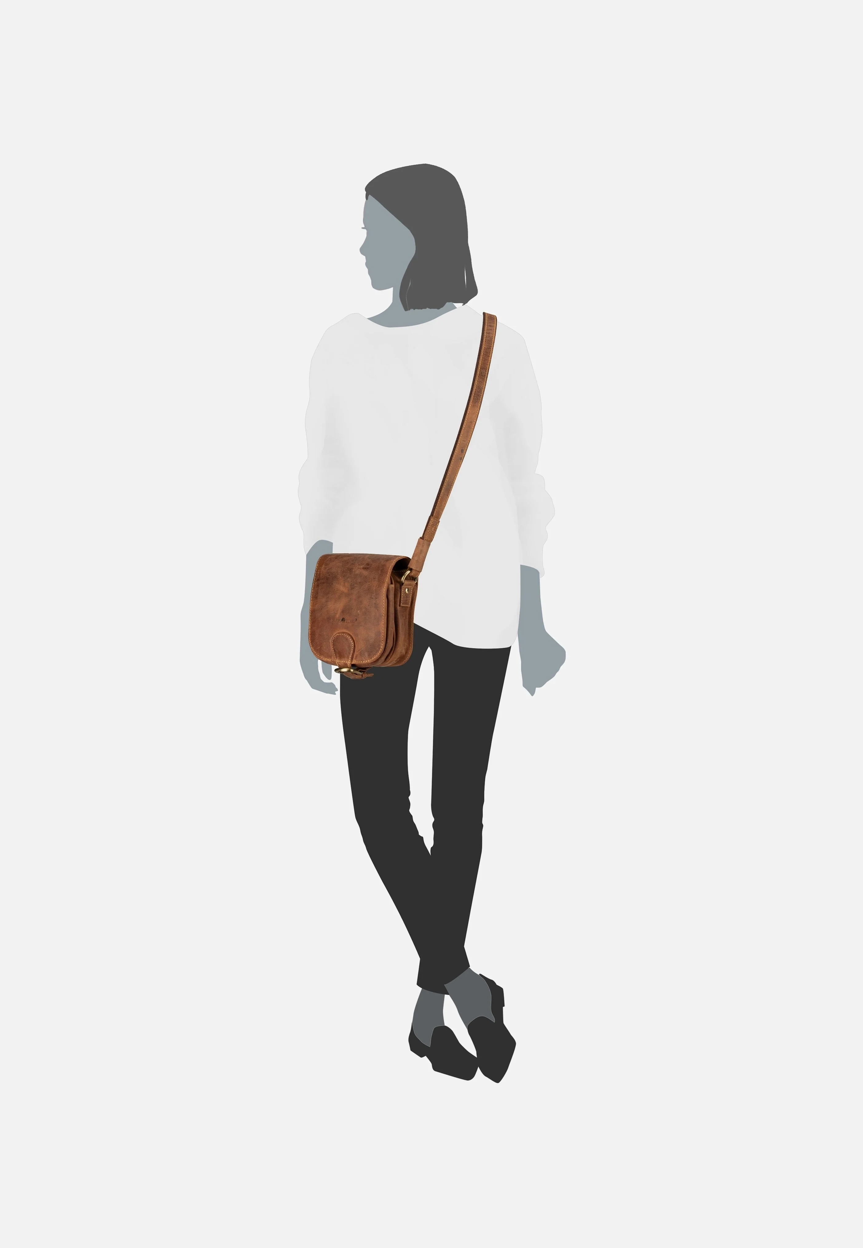 Vintage 1738 Sattelbraun - Crossbody Bag - Image 7