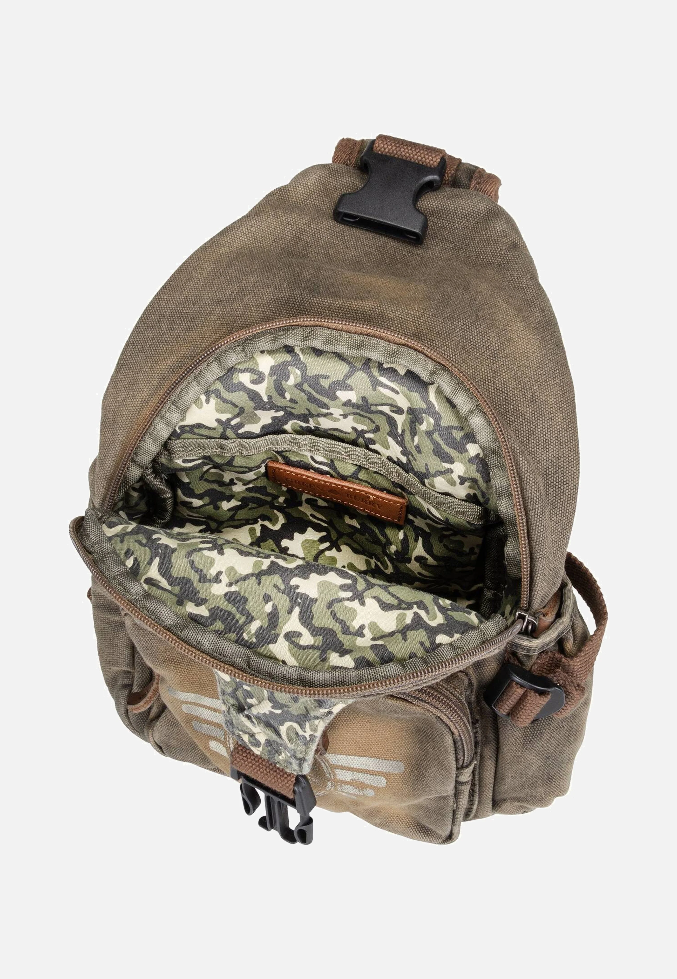 Vintage Aviator 5890 Khaki - Sling Bag - Image 3