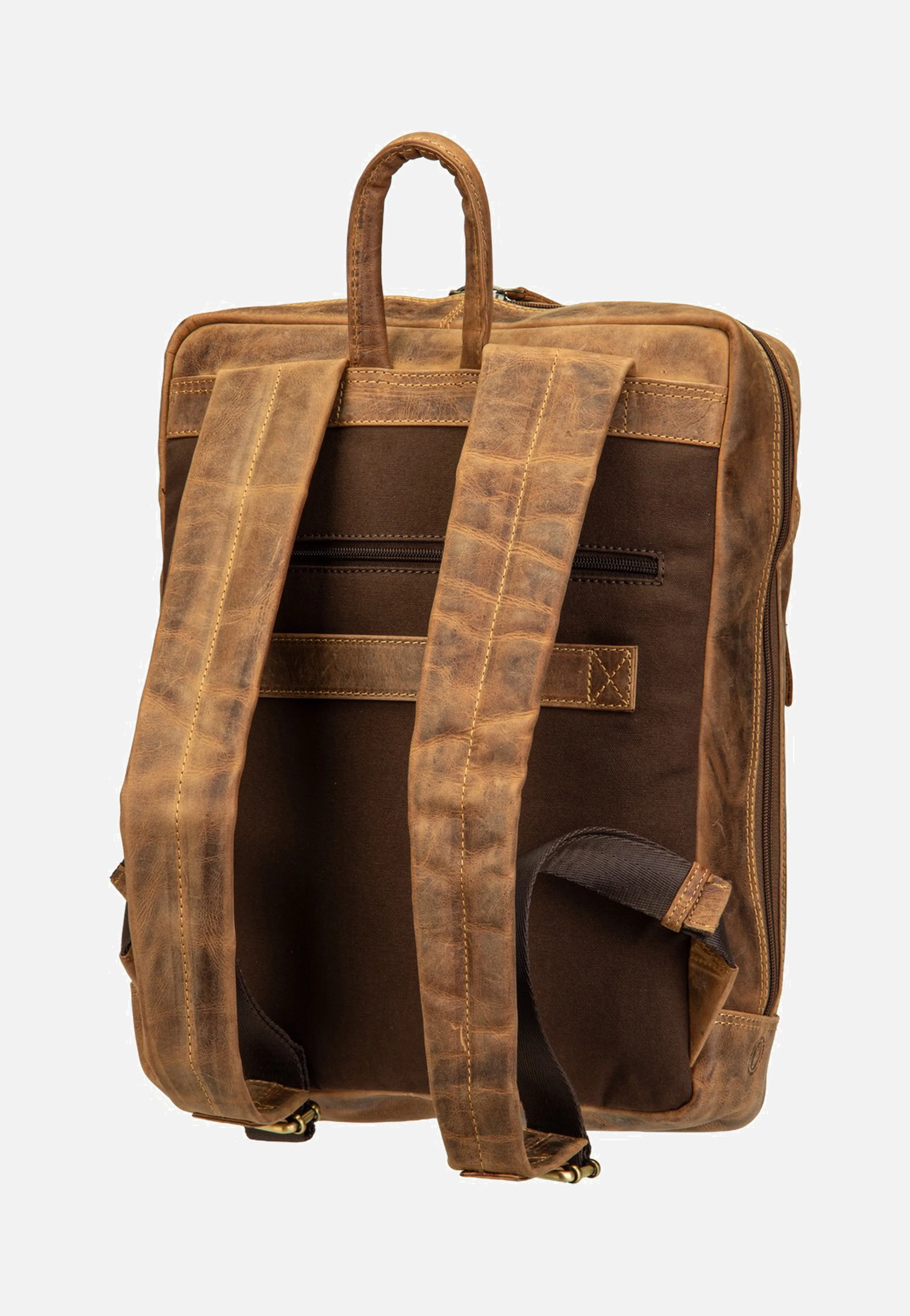 Vintage Business Project 2 Sattelbraun - Rucksack - Image 2