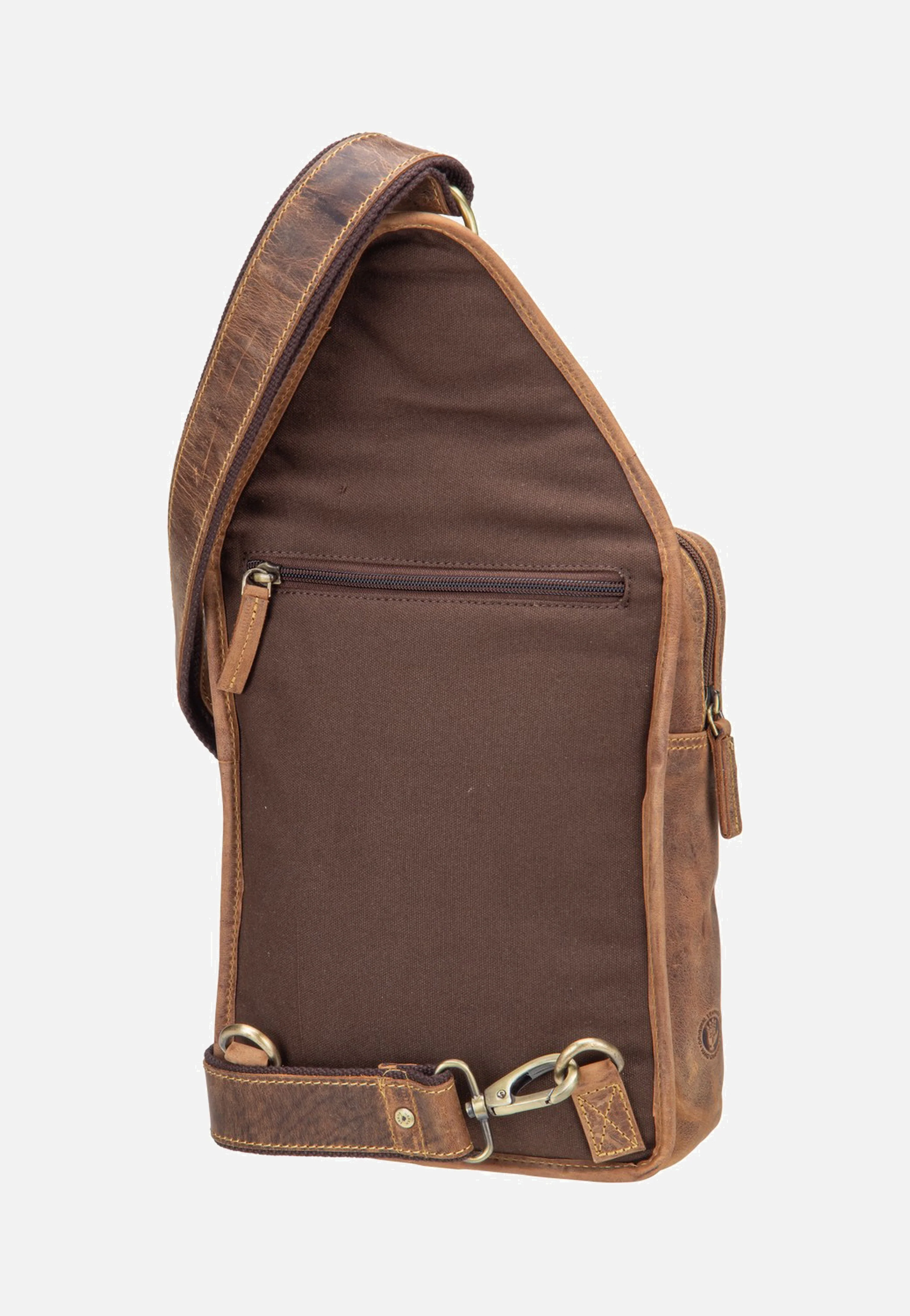 Vintage Crossbody Sattelbraun - Crossbody Bag - Image 4