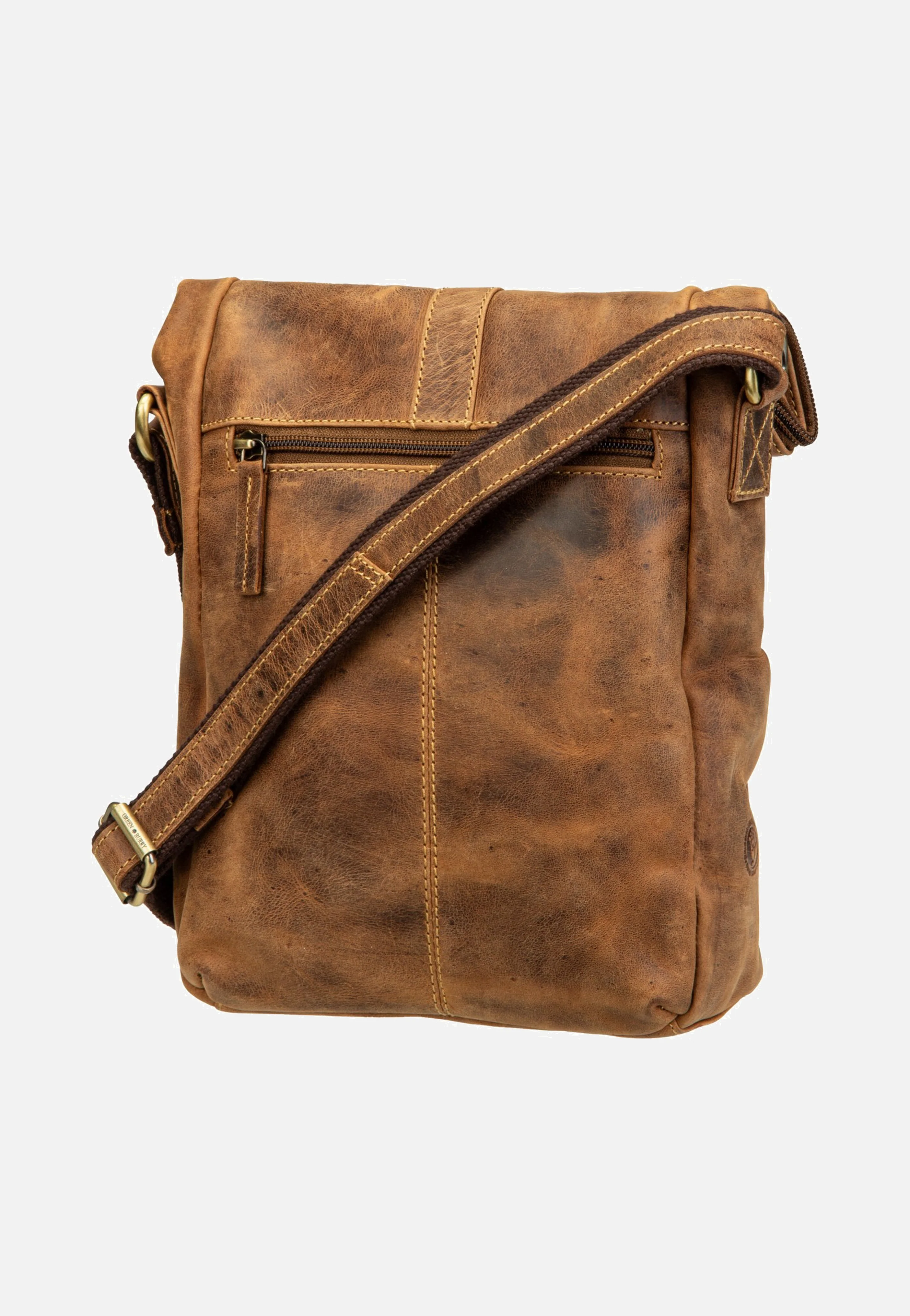 Vintage Foldflap Sattelbraun - Crossbody Bag - Image 3