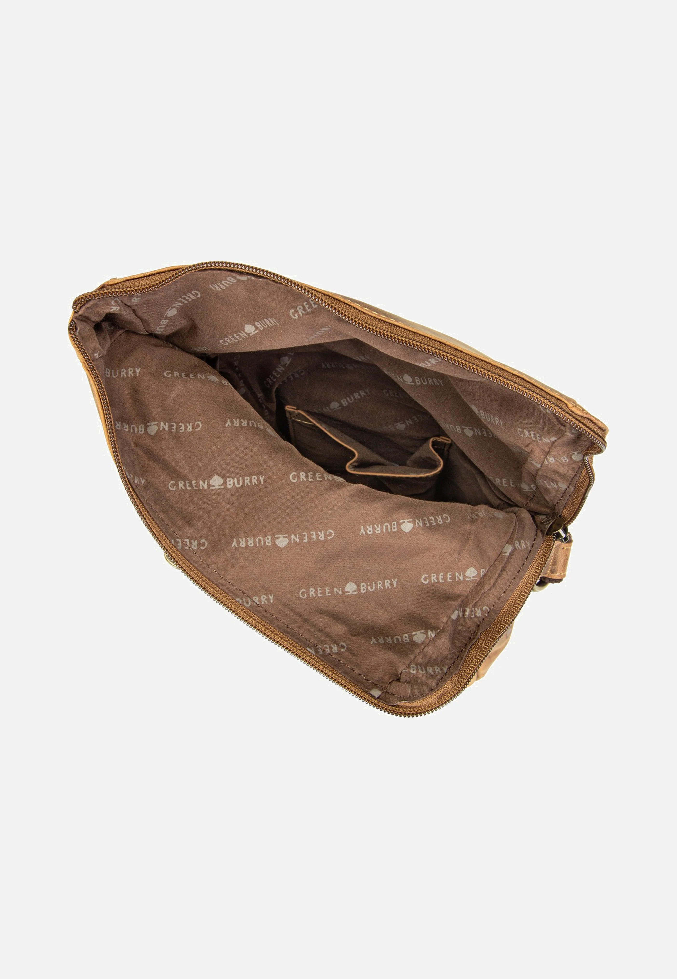 Vintage Foldflap Sattelbraun - Crossbody Bag - Image 6