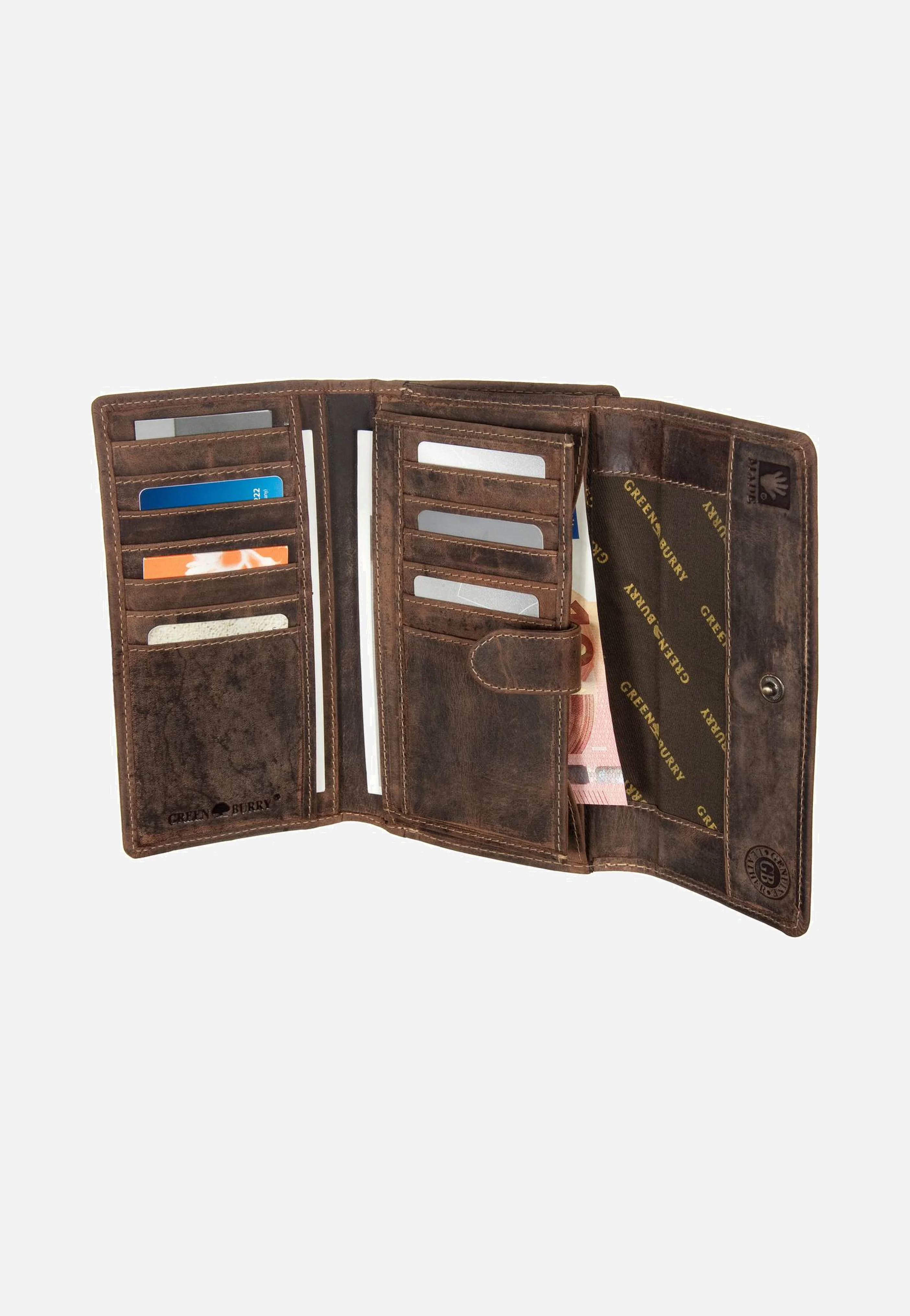 Vintage Groß Sattelbraun - Portemonnaie - Image 4