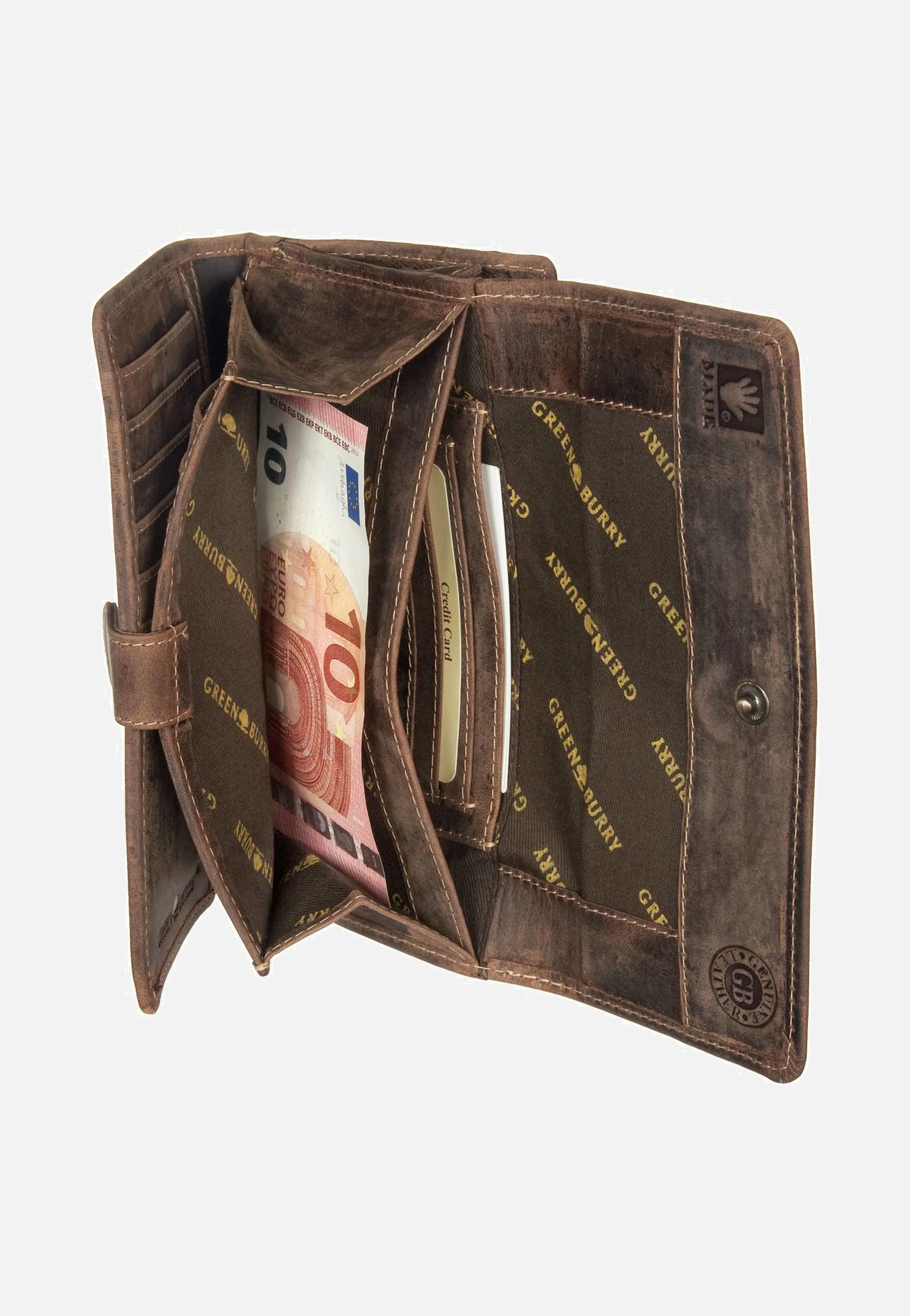 Vintage Groß Sattelbraun - Portemonnaie - Image 5