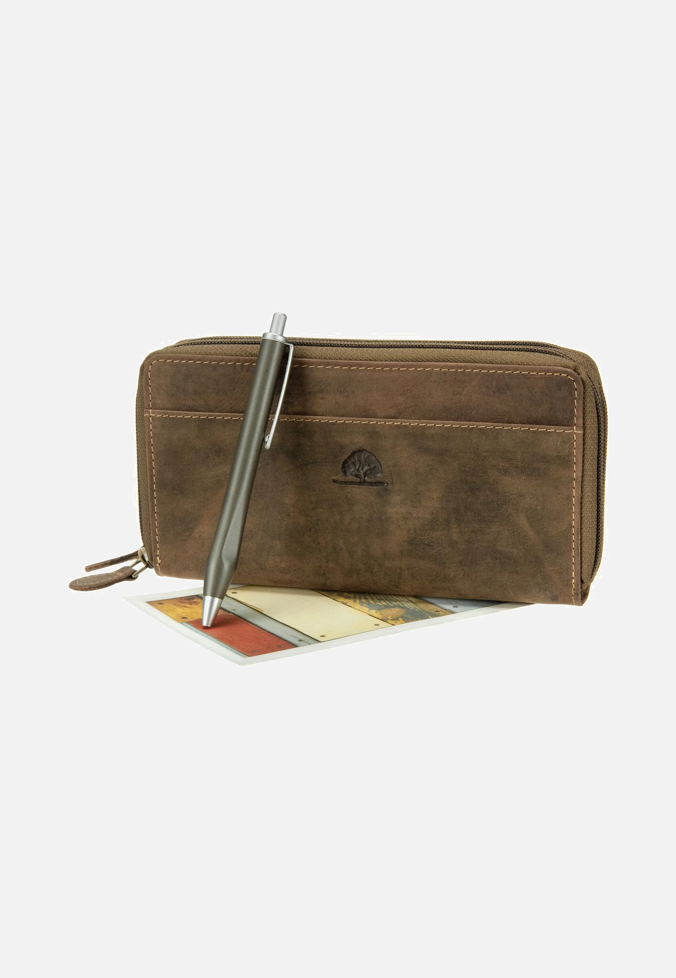 Vintage Leder Sattelbraun - Portemonnaie - Image 6