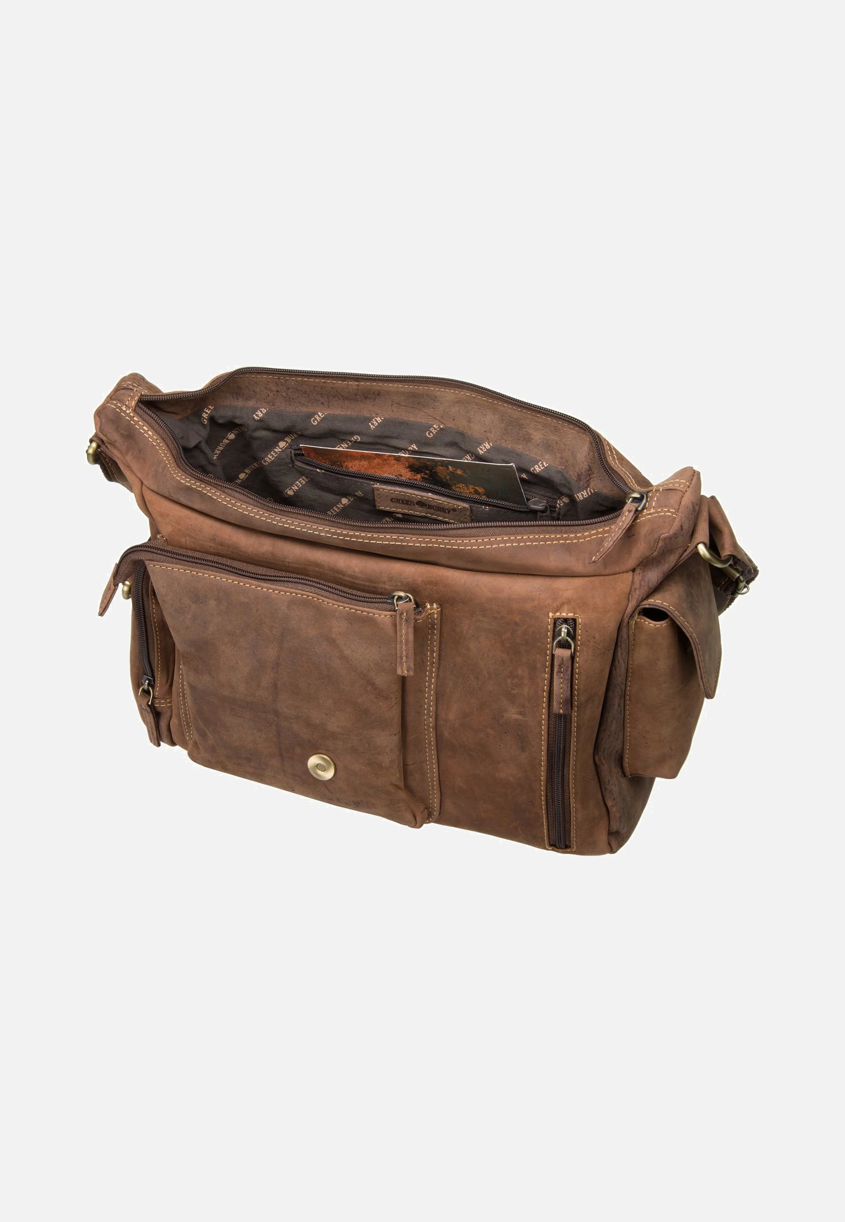 Vintage New Hunting Bag II Sattelbraun - Crossbody Bag - Image 3