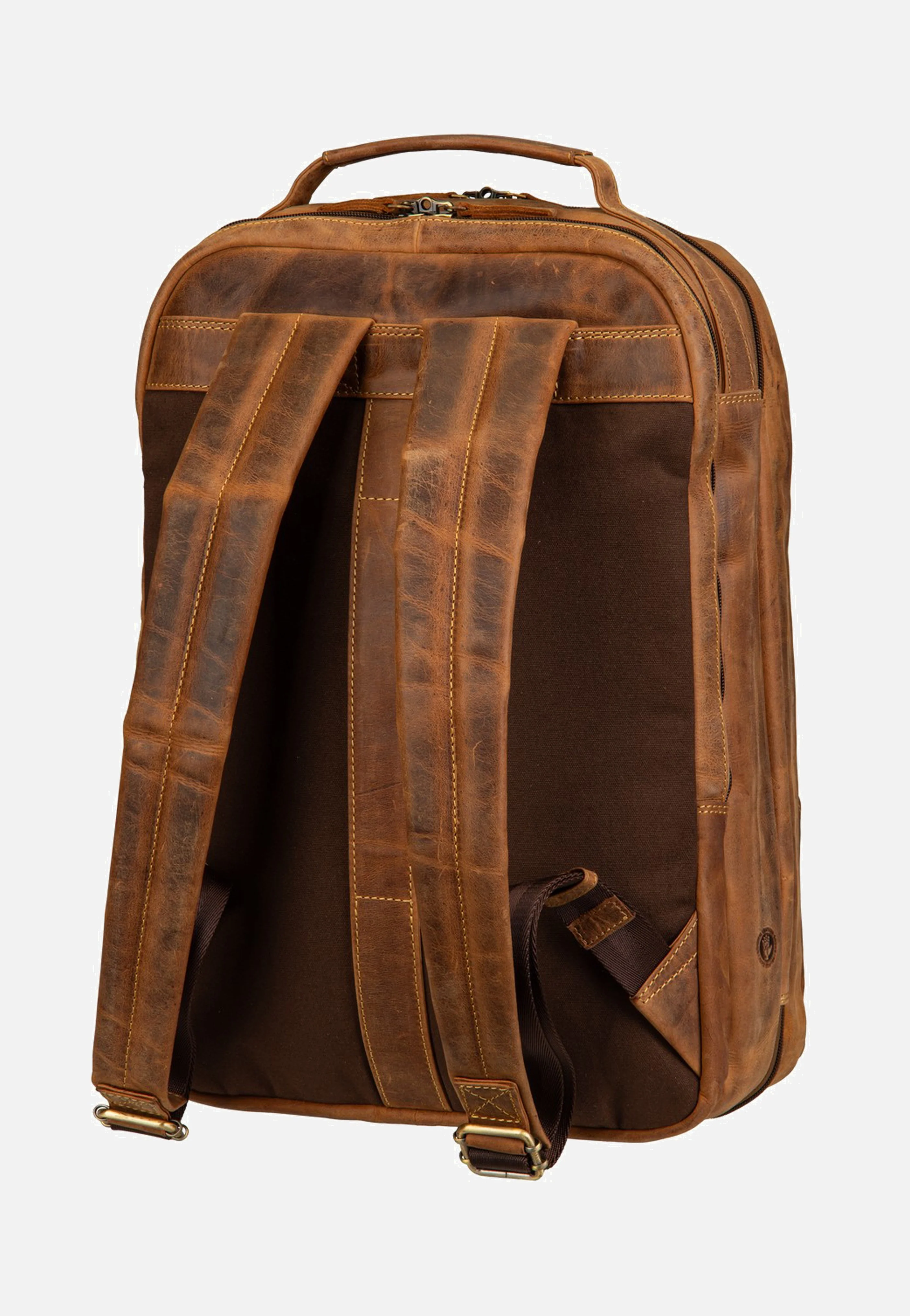 Vintage Overnighter XL Sattelbraun - Rucksack - Image 3